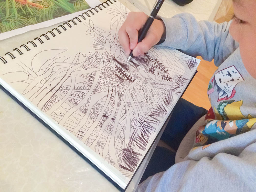 kinder zeichnen kurs berlin steiglitz