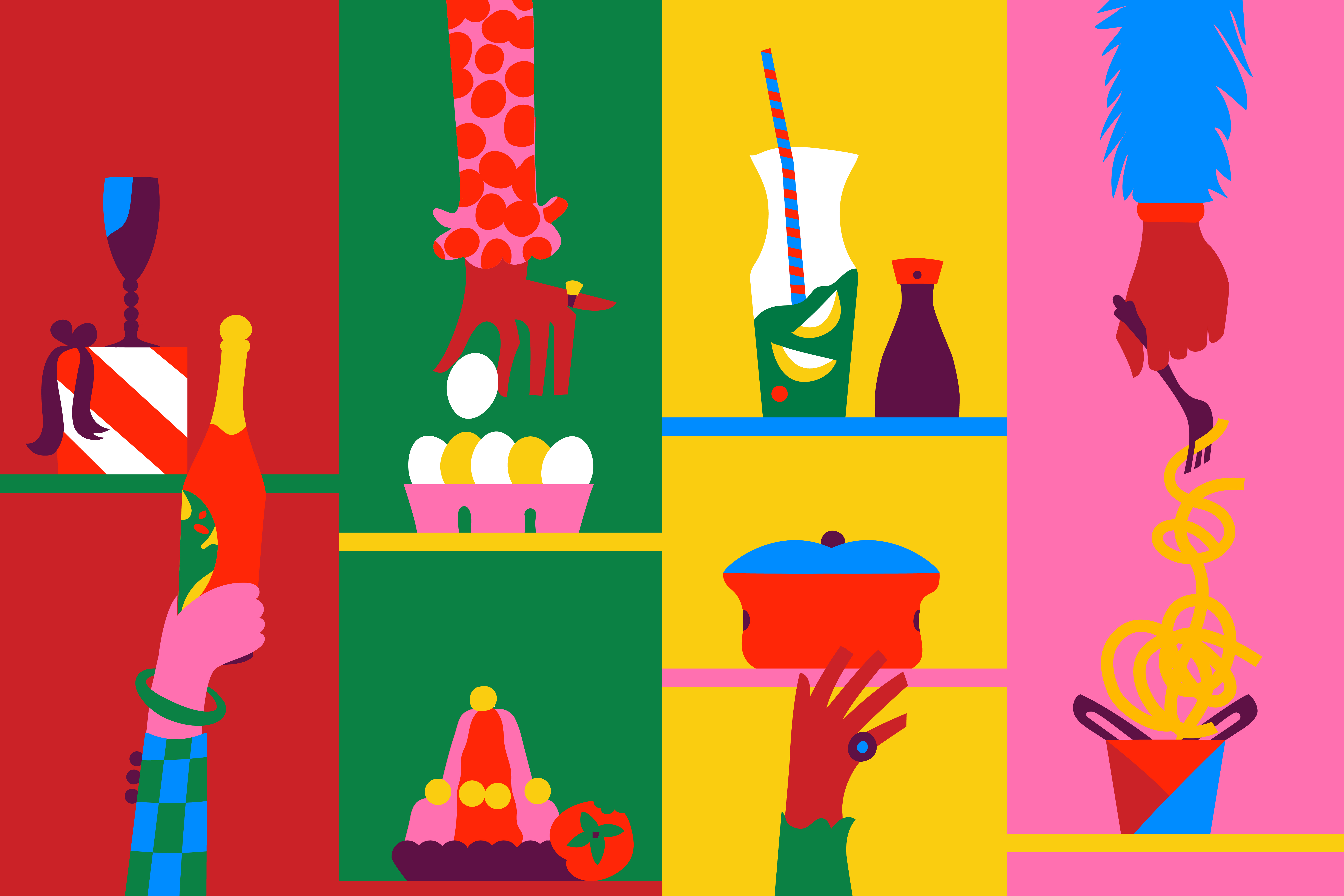 HOW TO STOCK YOUR FRIDGE AND PANTRY FOR A WEEK OF DOING NOTHING : SELF magazine