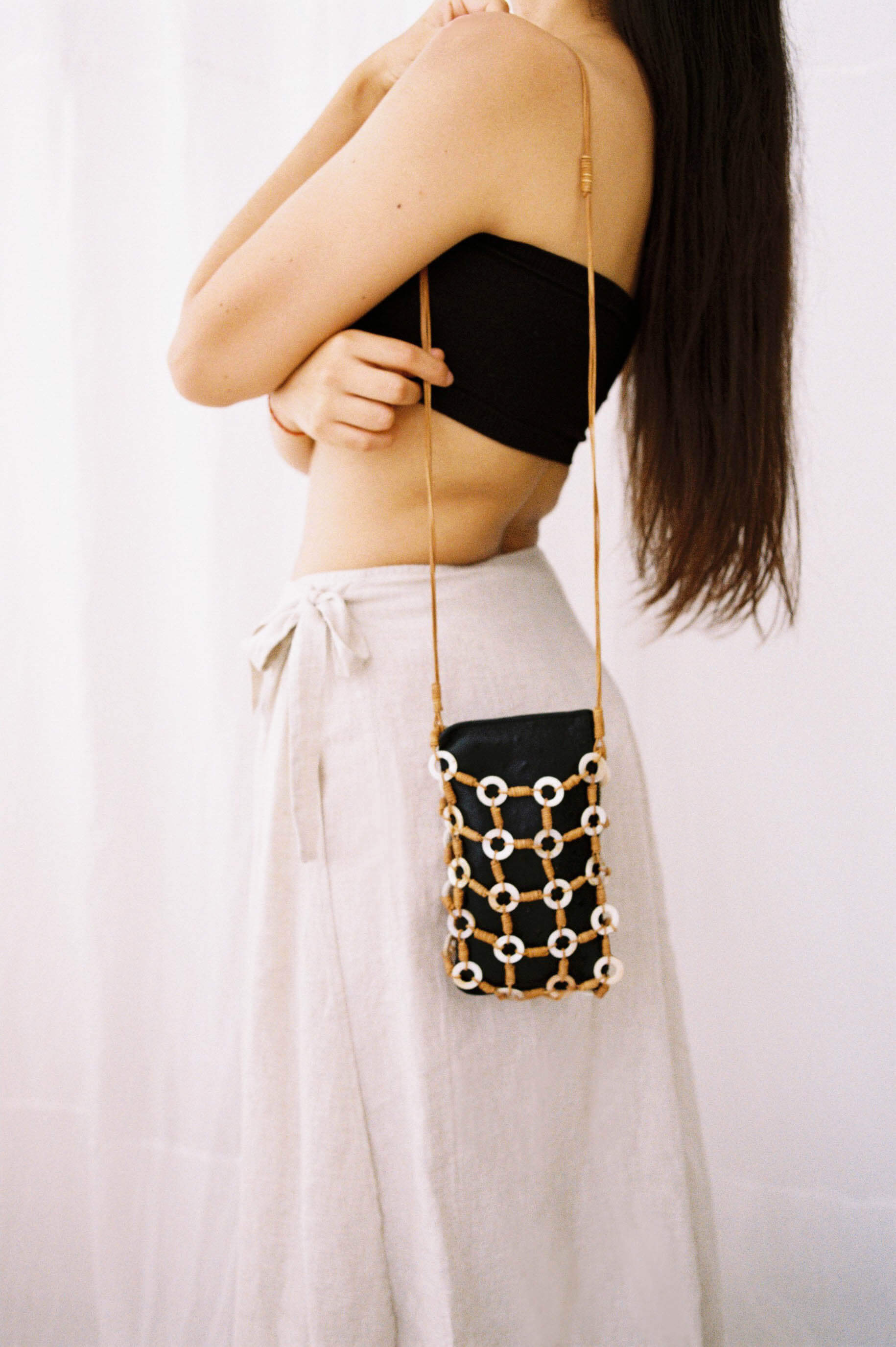 RITA-MINI BAG [ miele ] €95