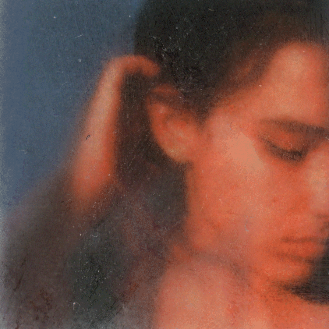 Self Portrait (frozen inkjet, 2024)