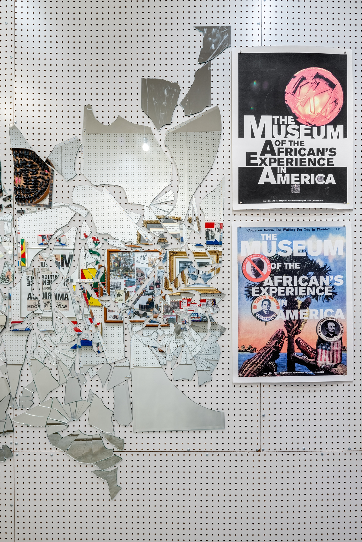 "The Museum of the African's Experience in America," installation view of "Storefront."