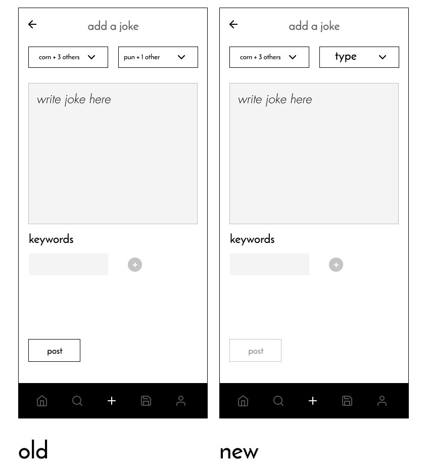 Throughout the app, there were buttons or interactions that were confusing to the user if it was optional or not. They suggested to have the “next” buttons greyed out until the user completes the interaction.