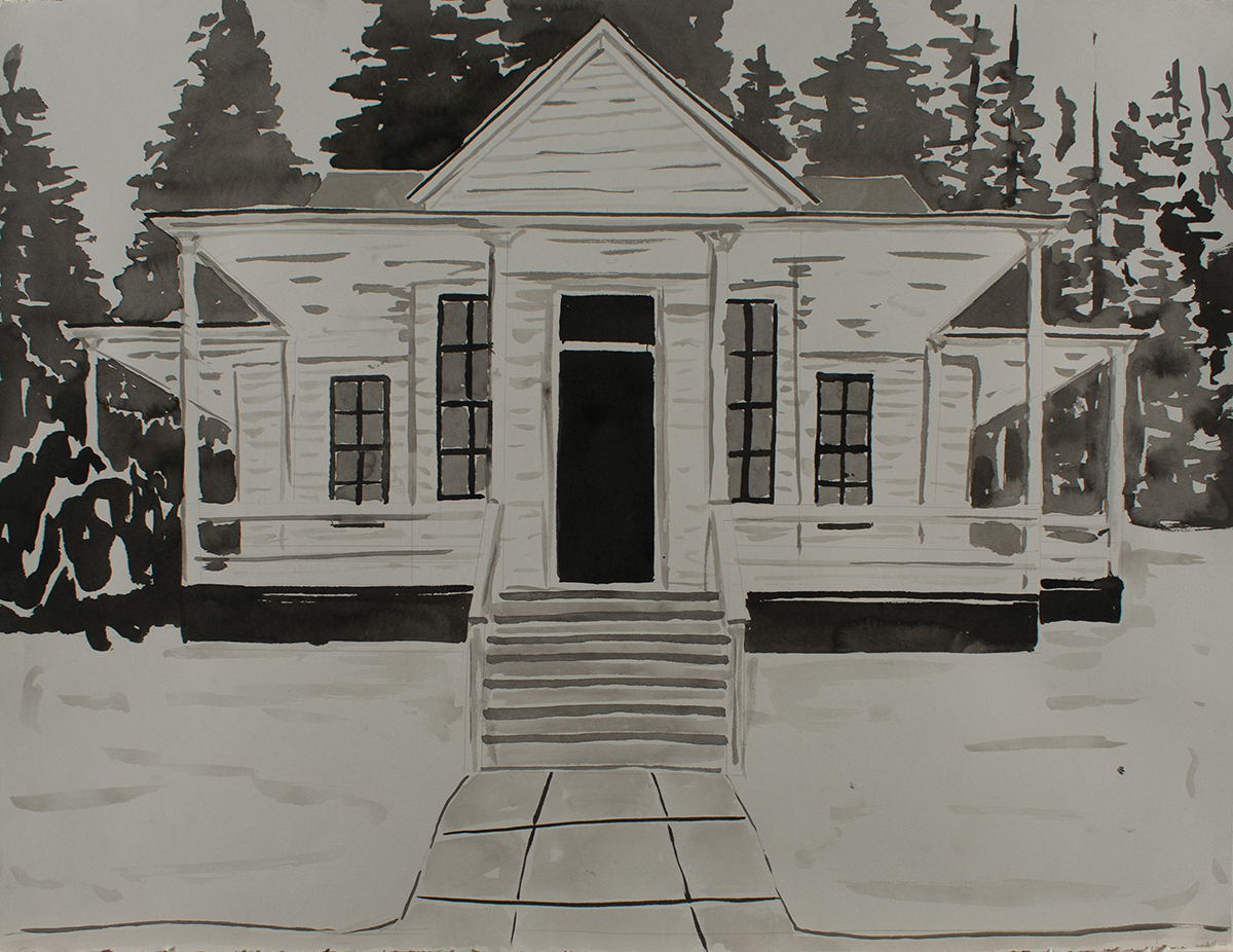 Big Trees House22" x 30"