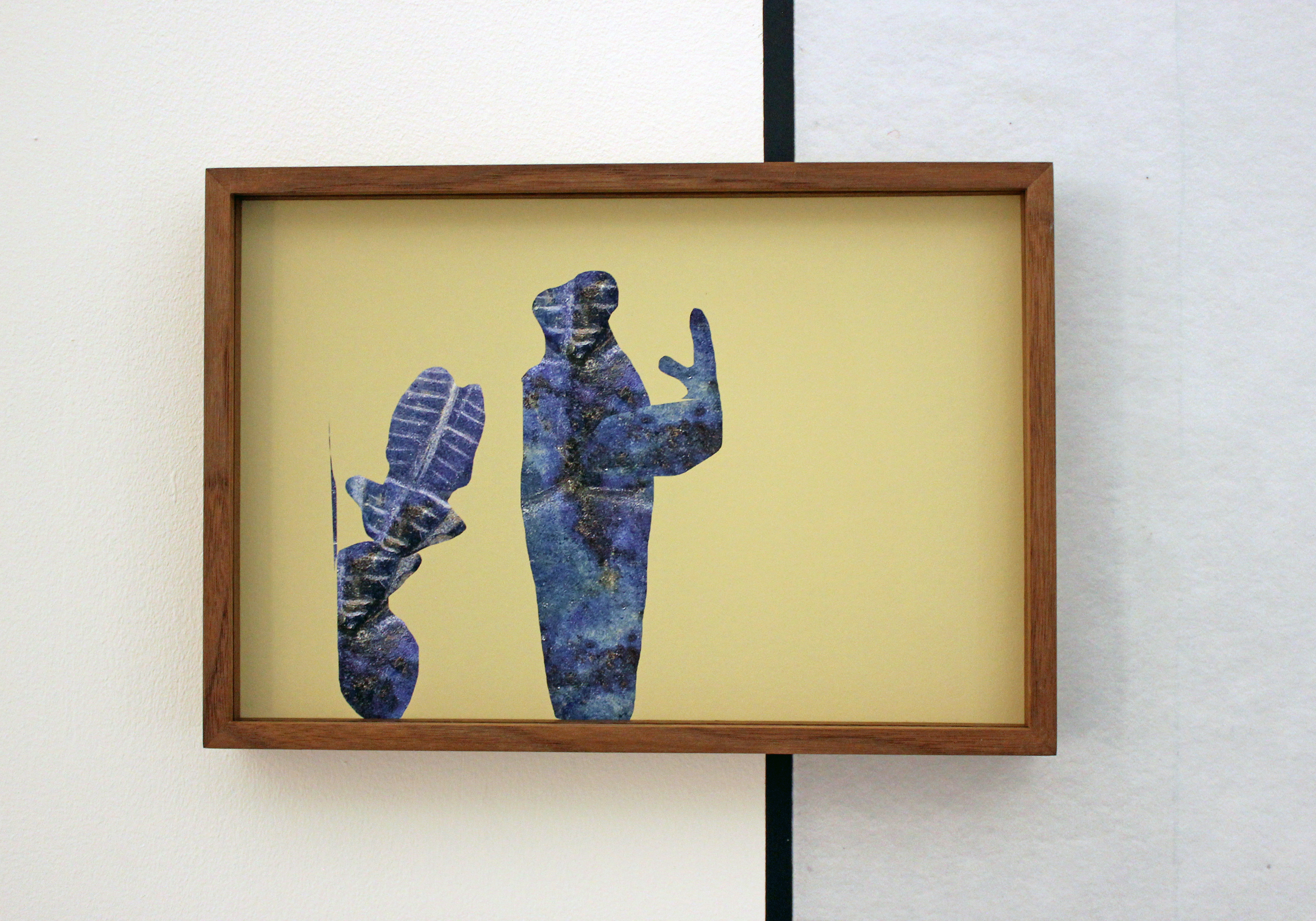 28x19cm Archival Inkjet print, walnut wood frame with museum glass