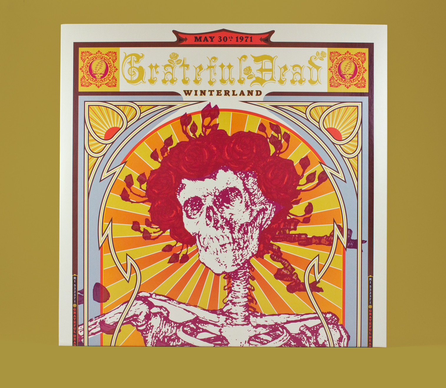 Grateful Dead Live at Winterland 12/31/1971 180g VINYL UK Import New store SEALED NEW!