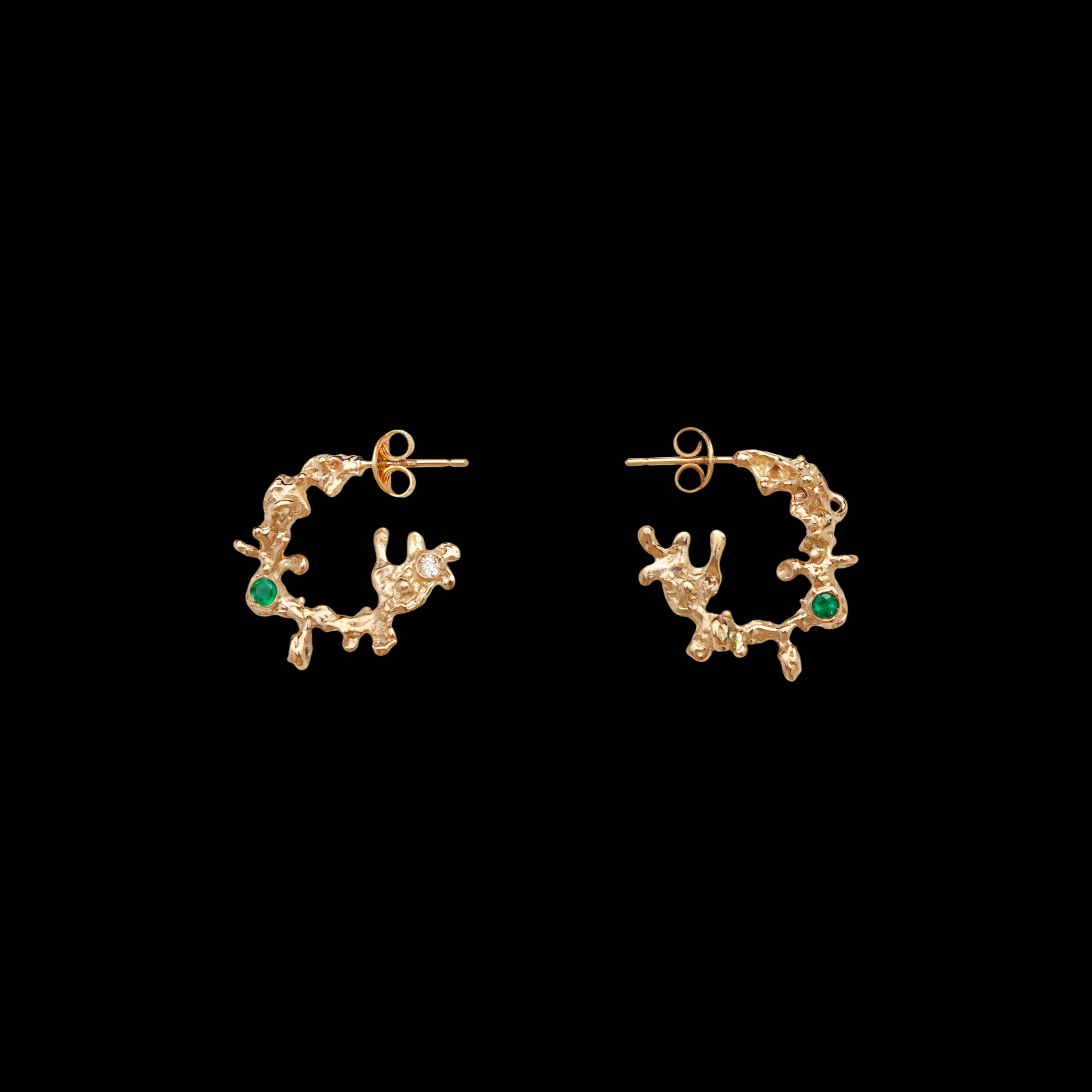 Bespoke Nerites Ruby Emerald & Diamonds