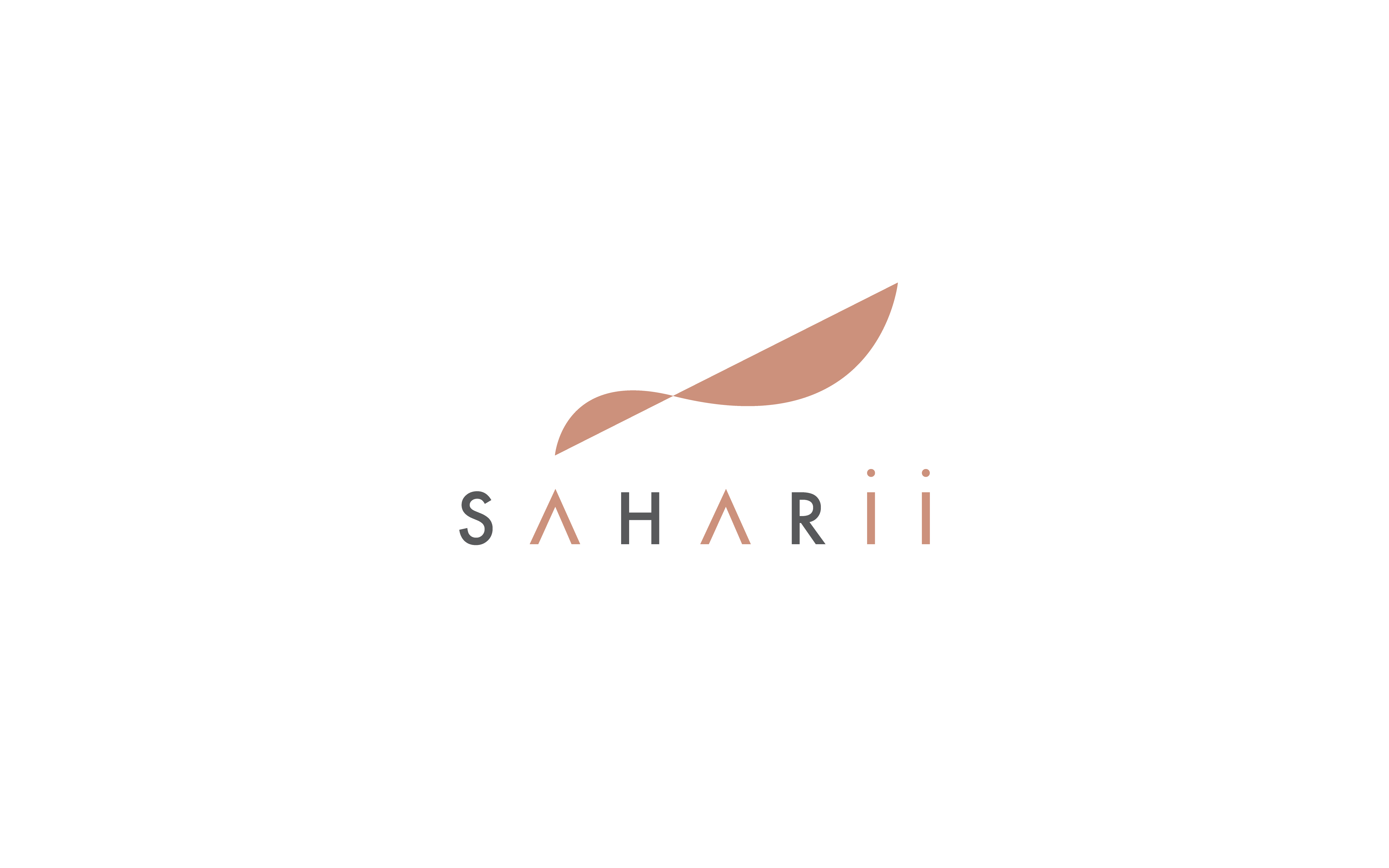 Saharii. Brand identity design. Commissioned by Saharii via @travelgeela (2020)