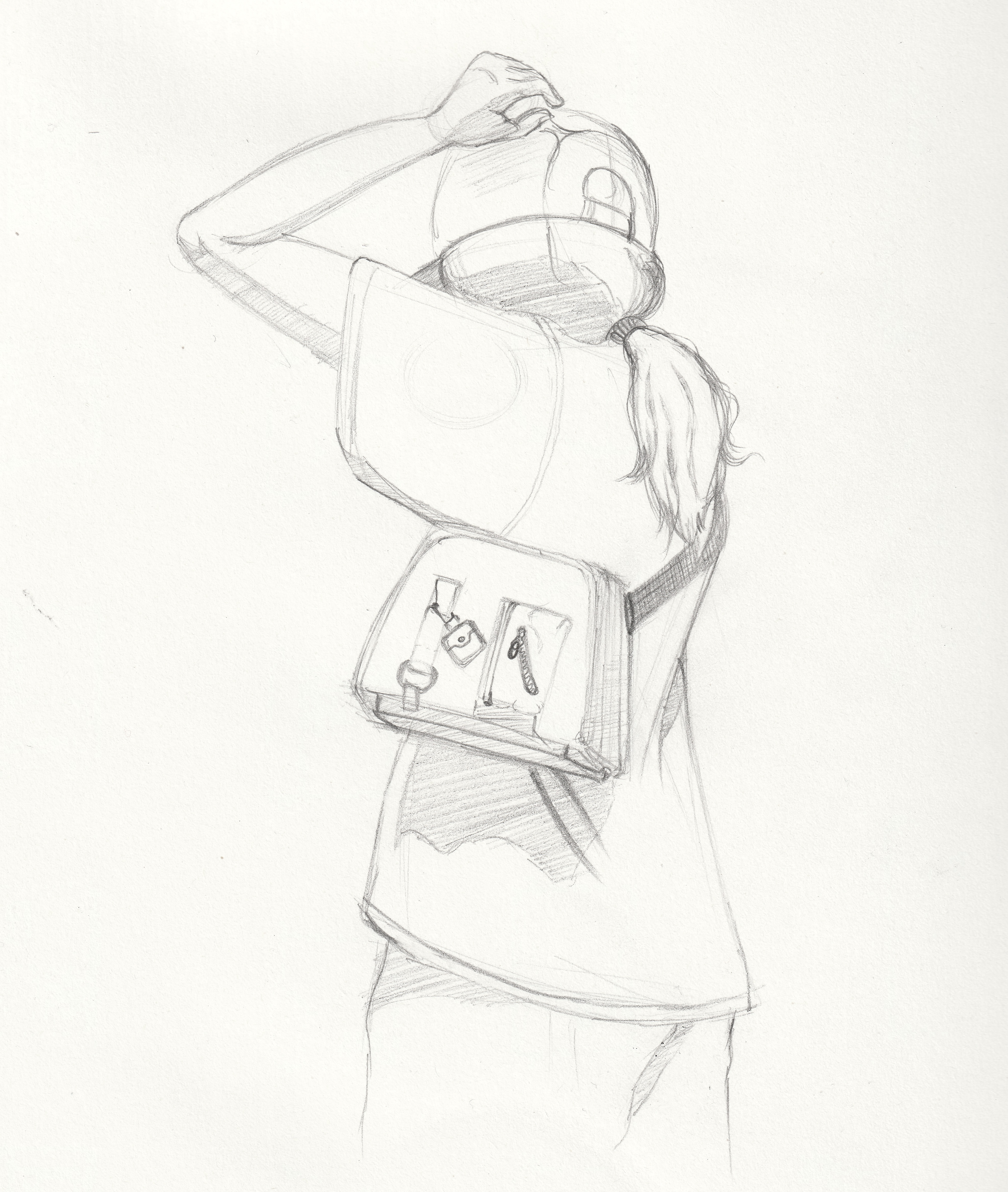 in use sketch