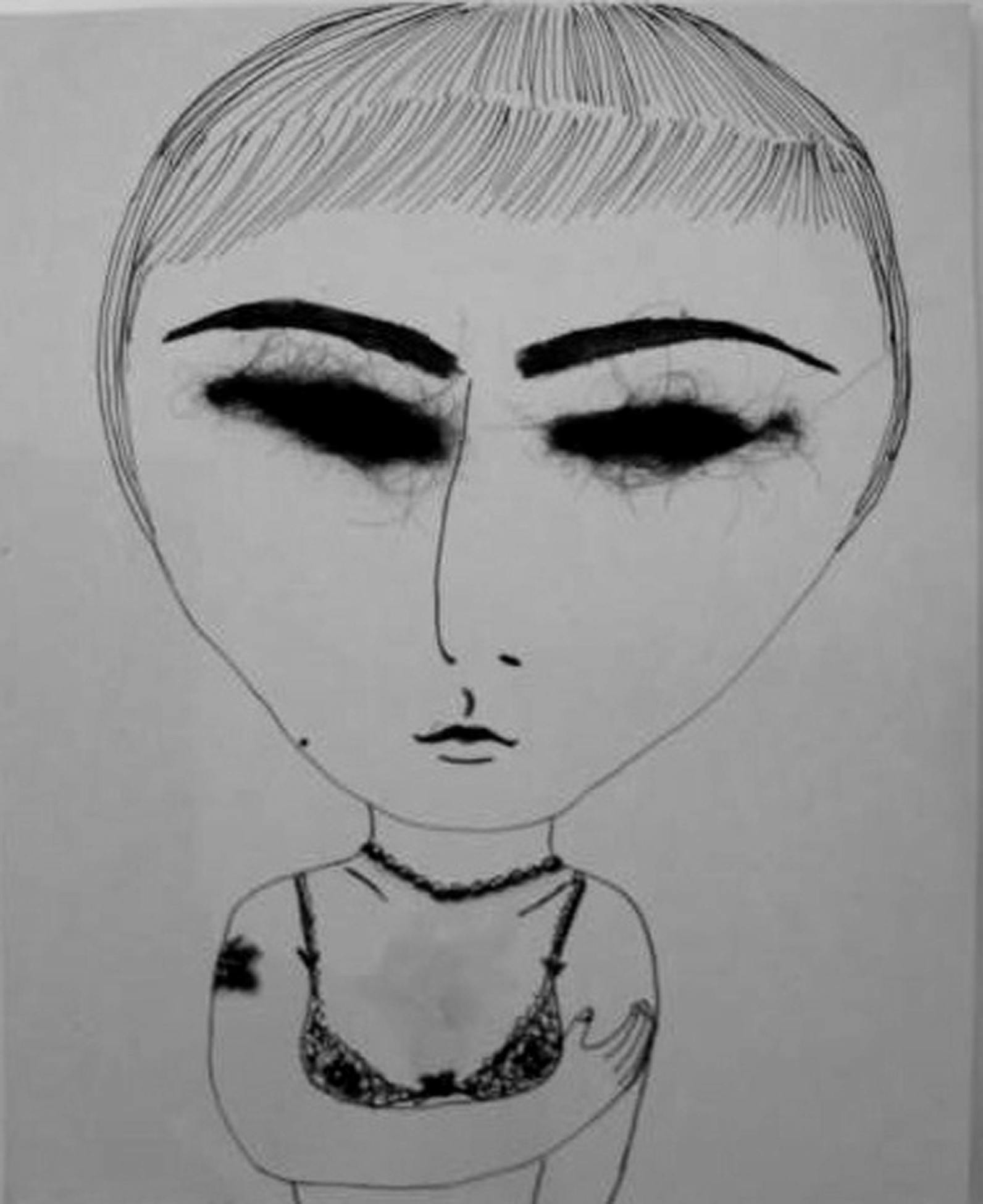  Lost in the hair of my eyes