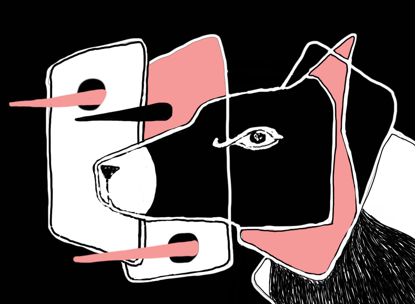 Wanderer #2, digital painting, 2020