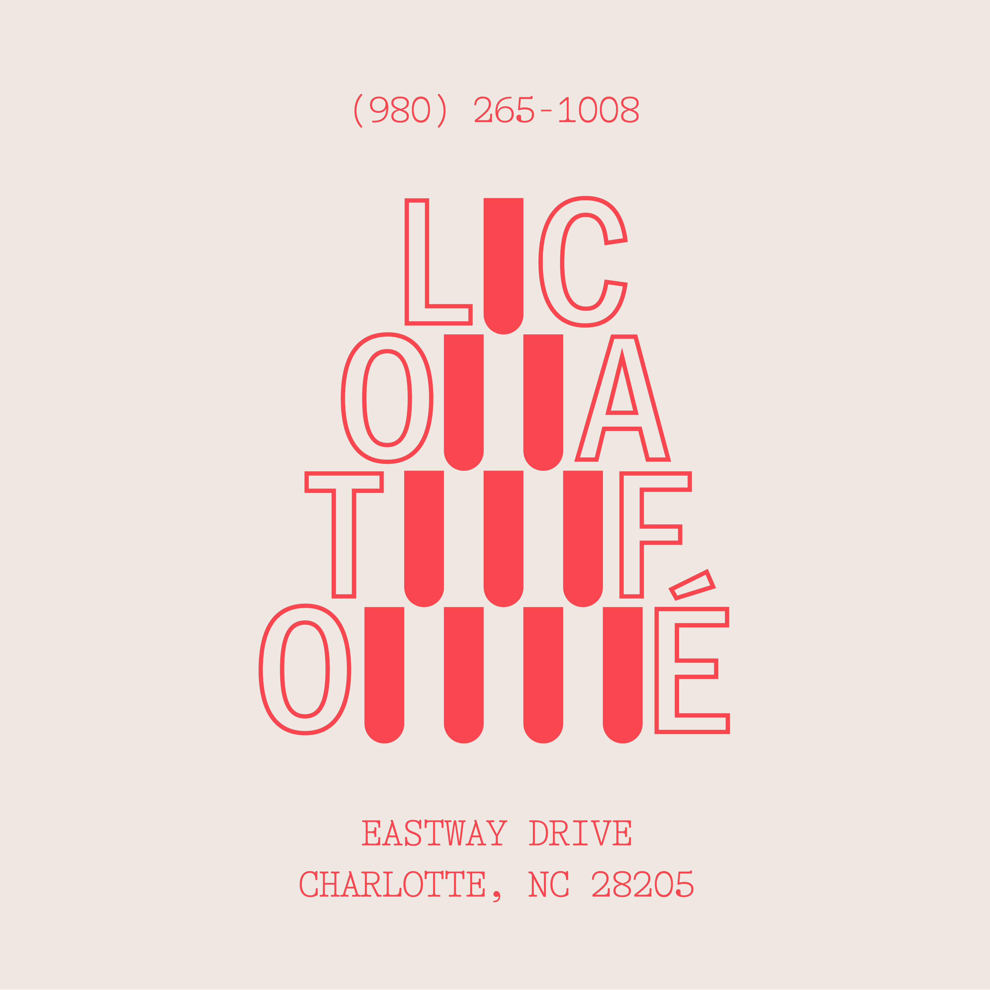 Loto Café, visual design