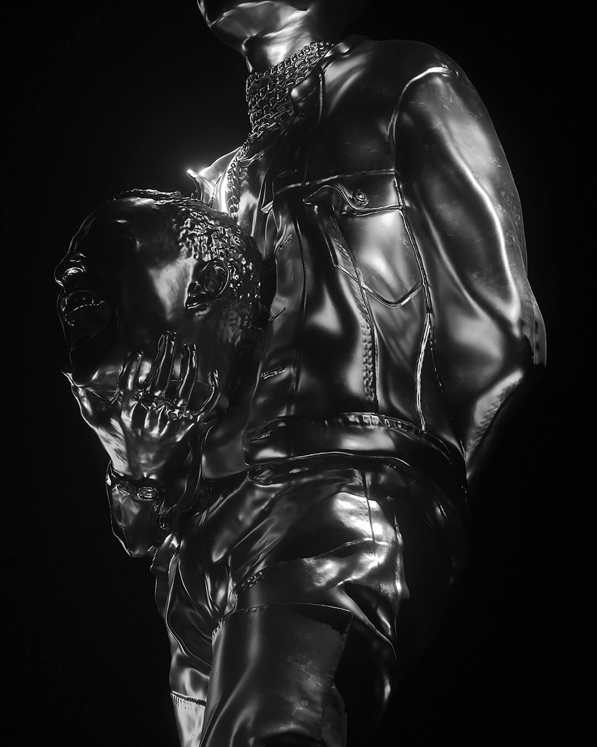 Render Jaden Smith Statue RapCaviar Pantheon 2019