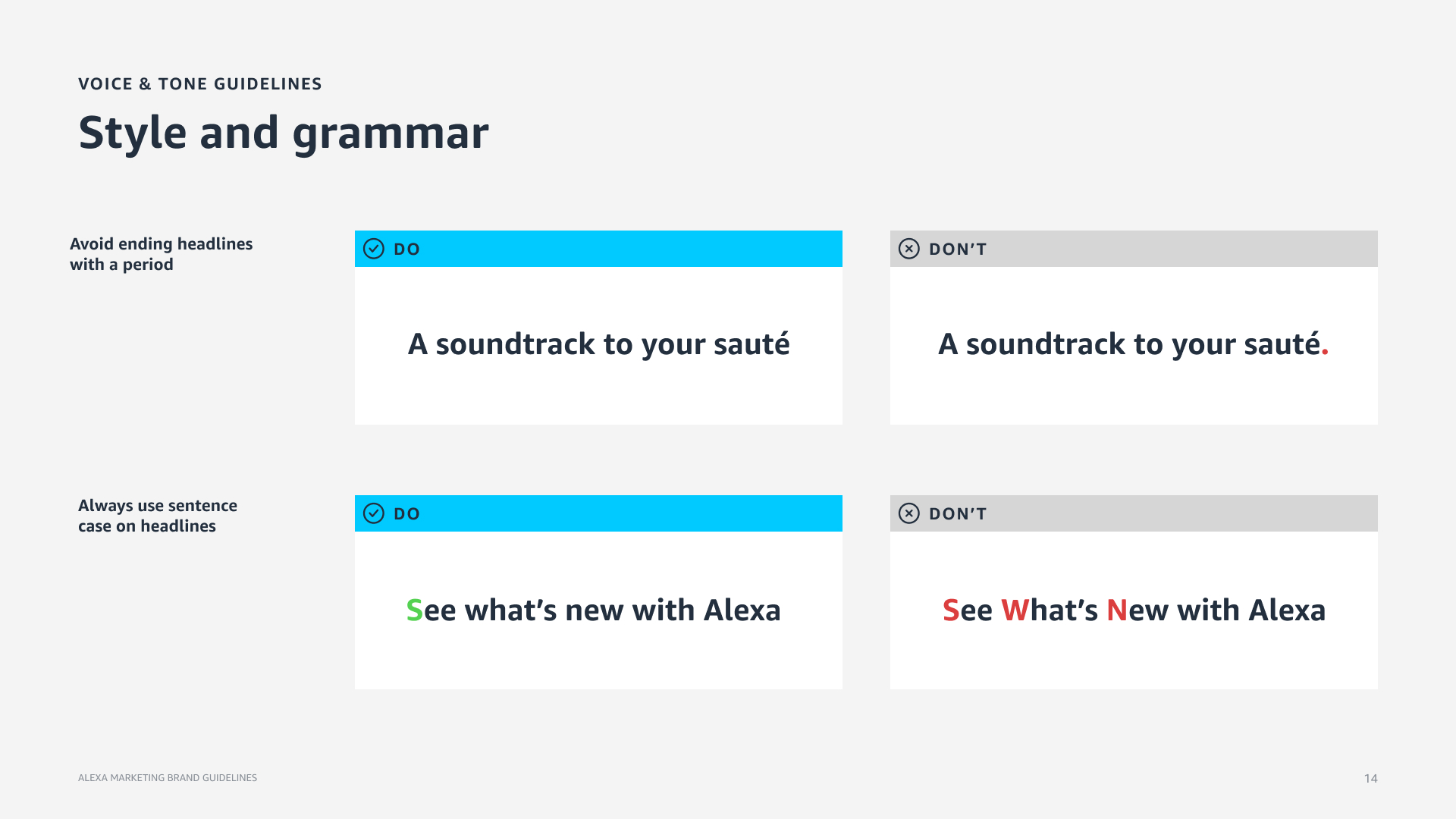  Alexa Brand Guidelines - Jordan Richards