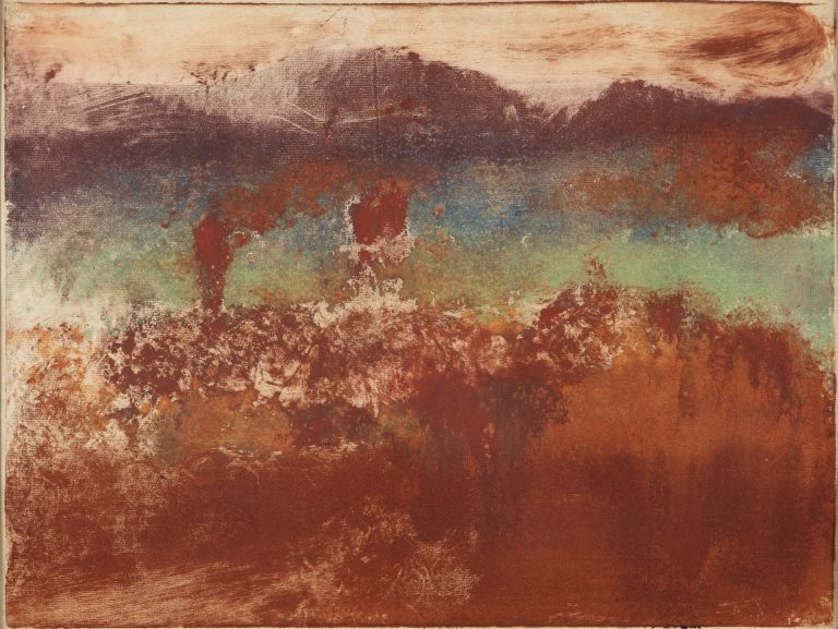 Edgar Degas, Autumn Landscape (L’Estérel), 1890