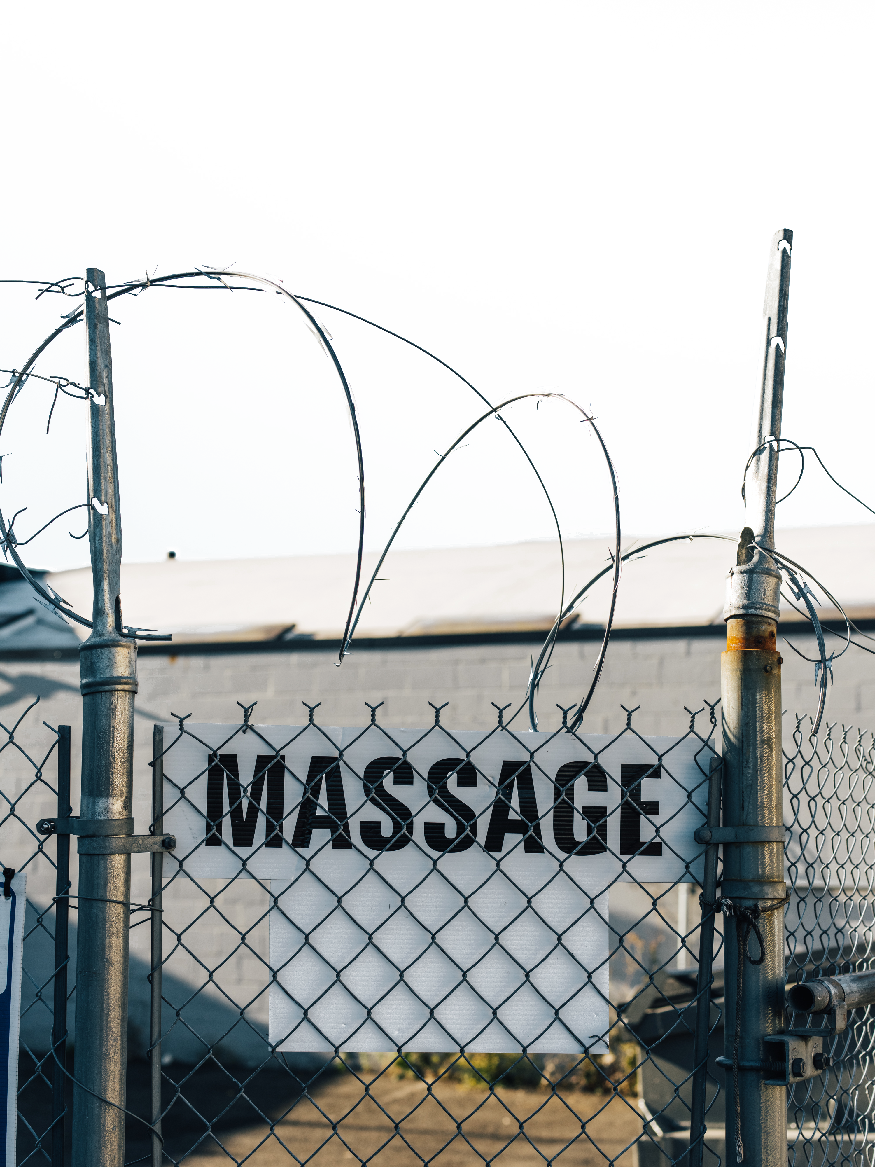 Massage spa in the back of TOMO