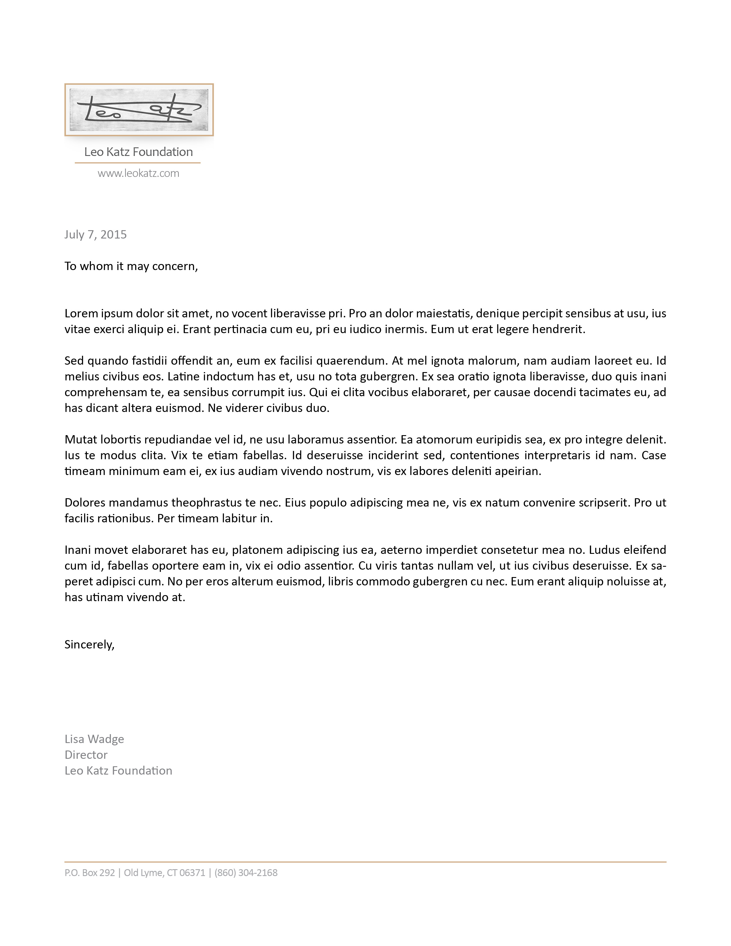 Letterhead