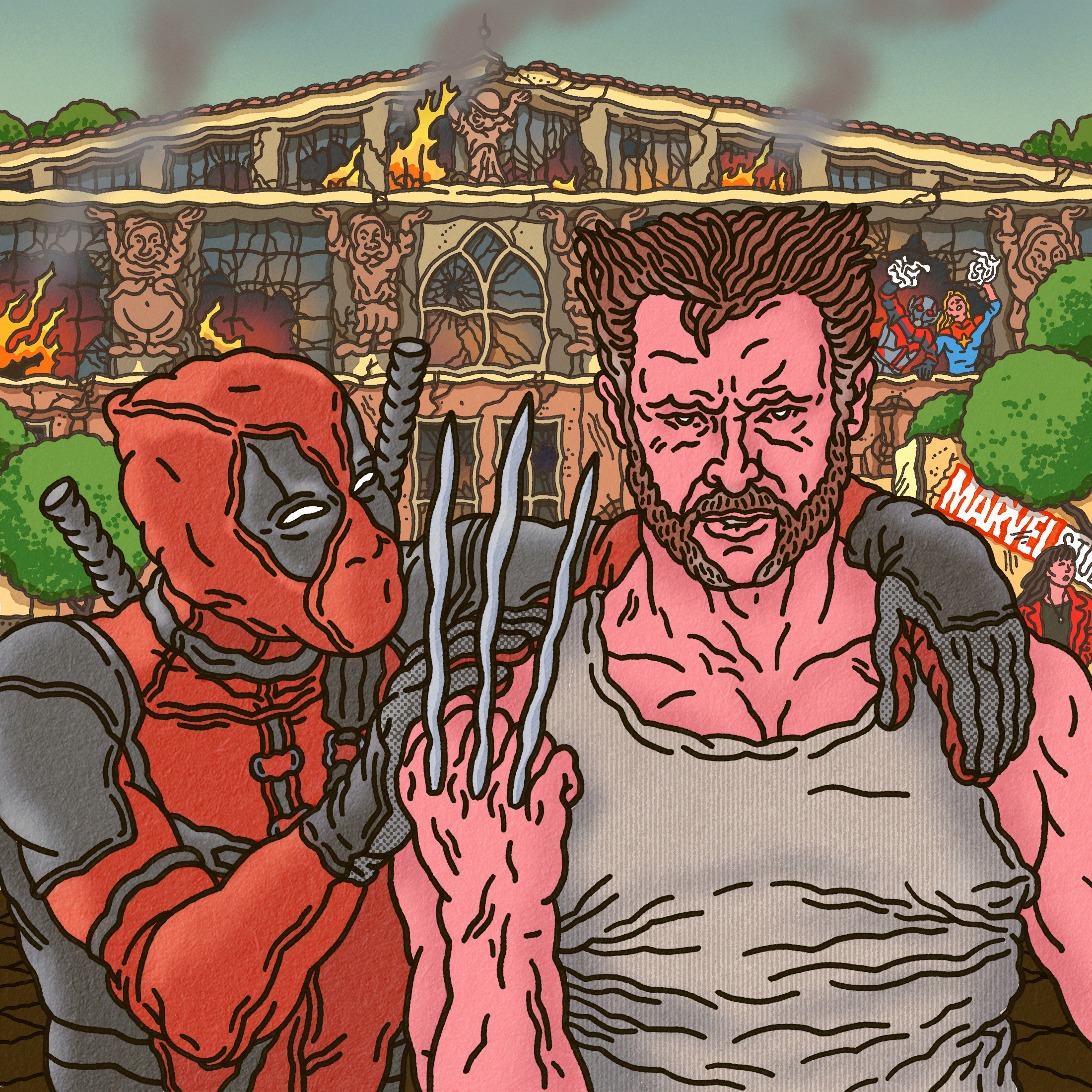 Bloomberg Businessweek -  "Deadpool & Wolverine" to save Marvel?