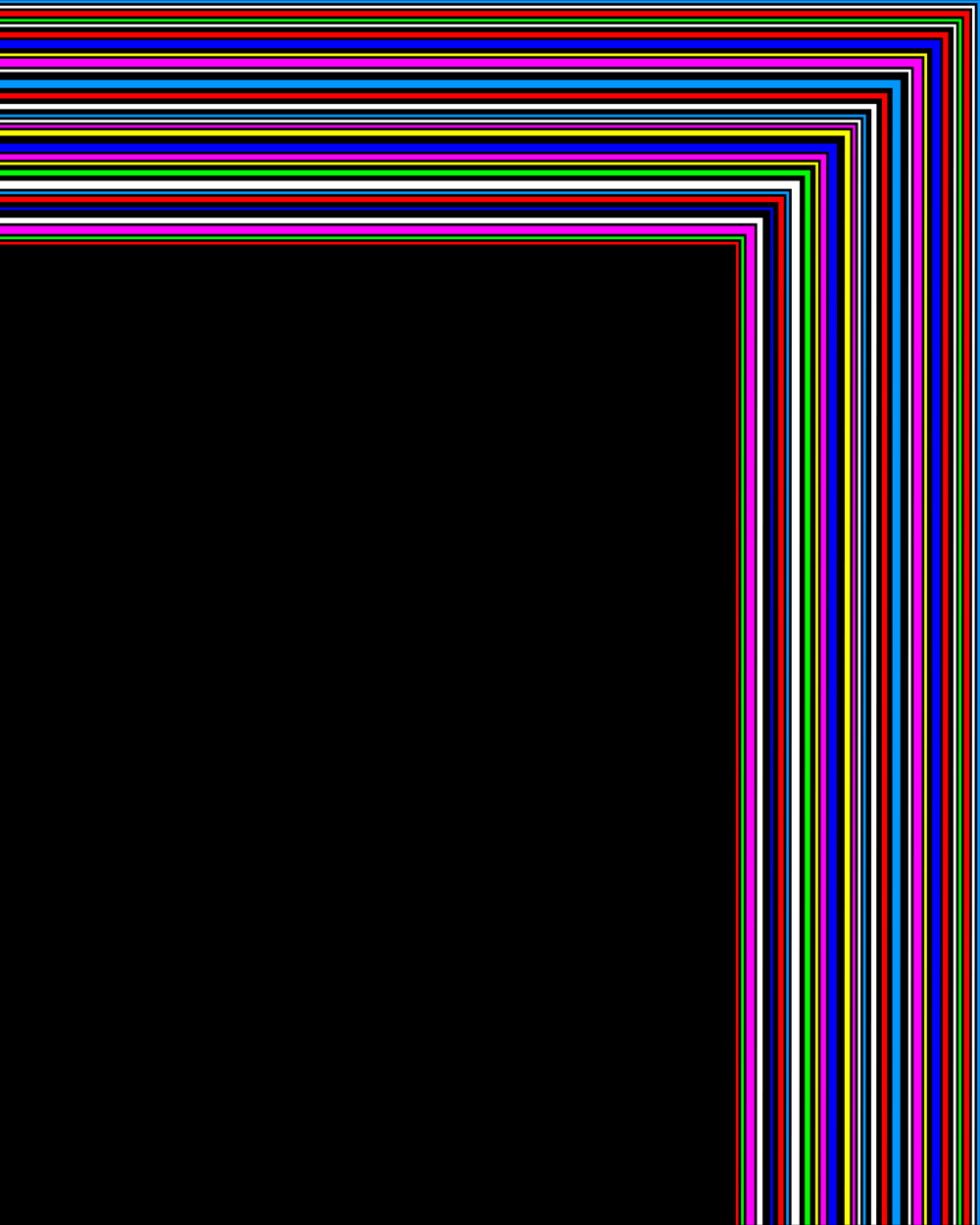 "Numbers II. / 7"  Giclée fine art print on Hahnemühle Watercolour paper / Variable dimensions / Edition of 6