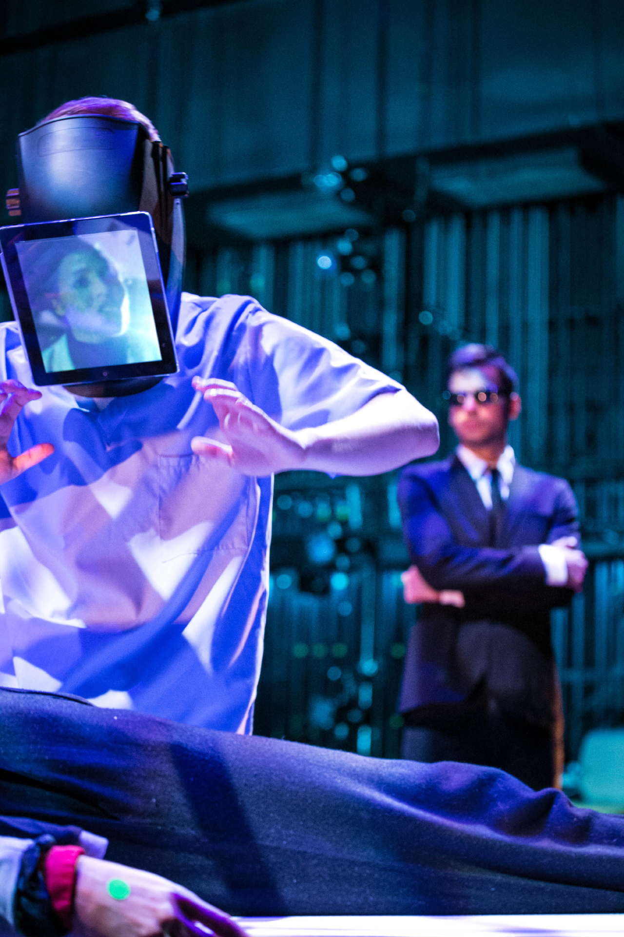 Remote surgery in DOMAIN. Photo by Chian-Ann Lu.