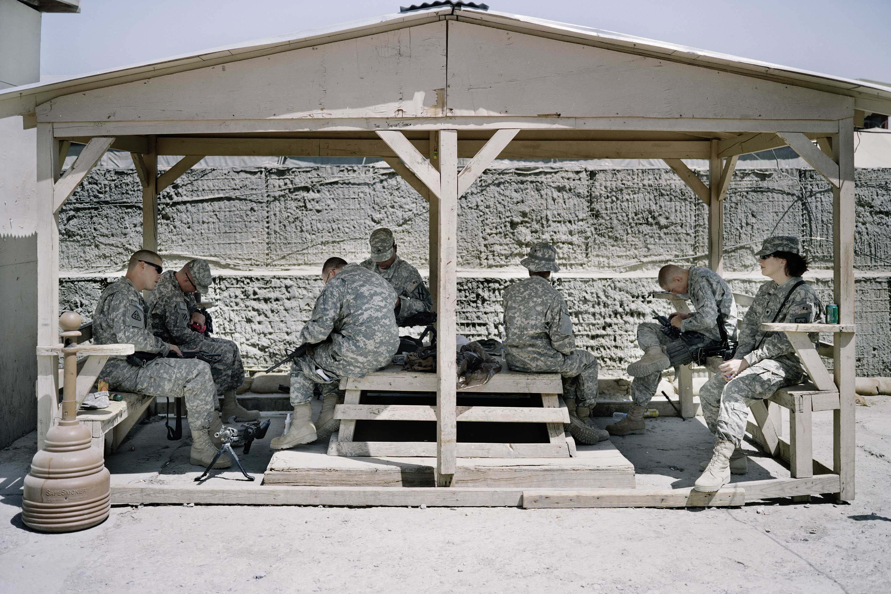 Phoenix camp. Afghanistan. 2009