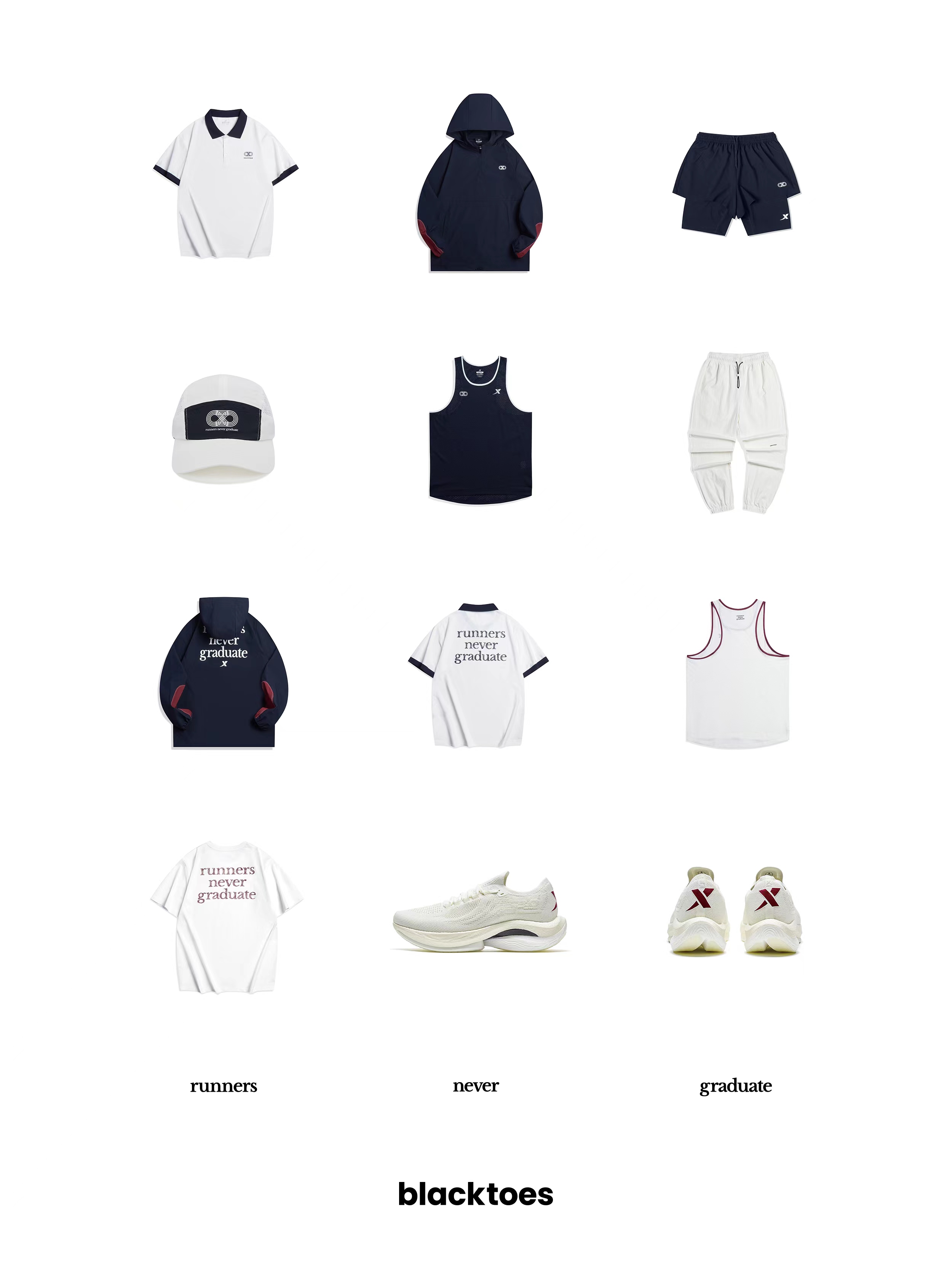 RUNNERS NEVER GRADUATE