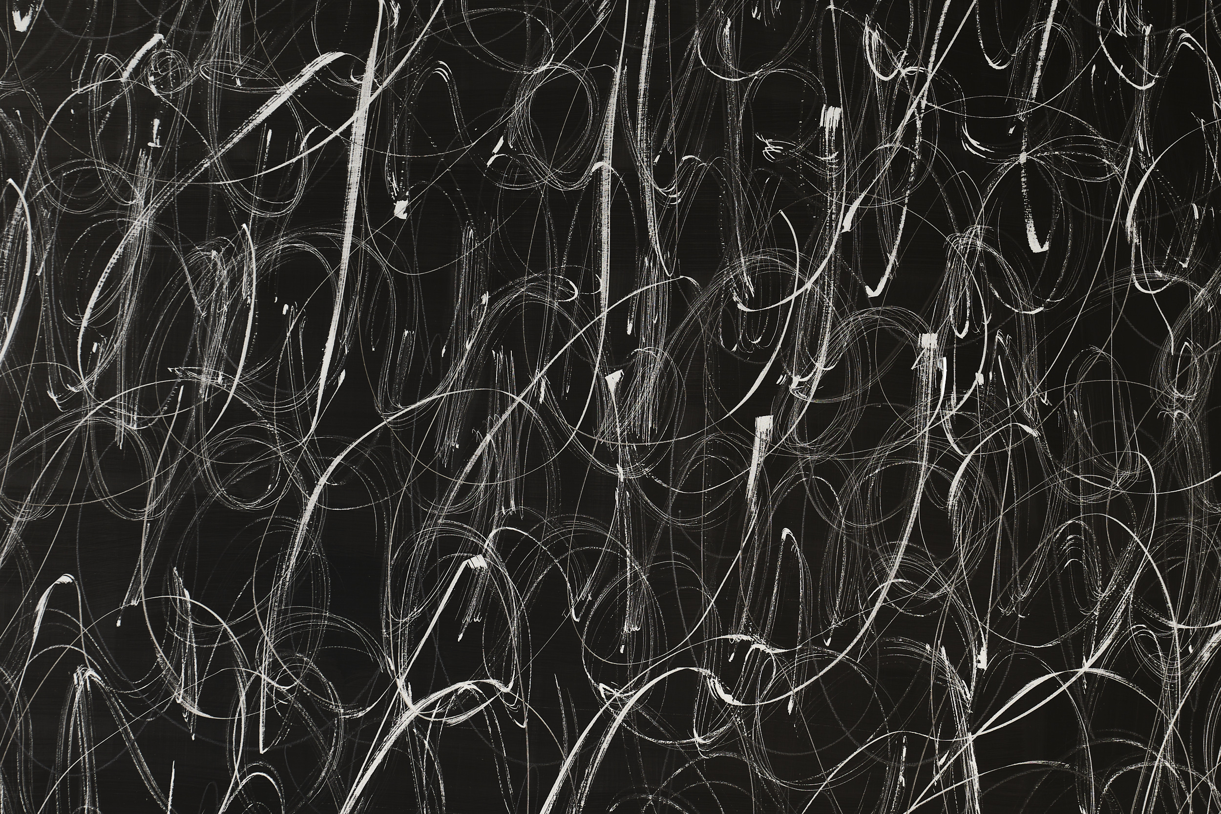 donna Kukama, To mourn a future that never happened (2025) | Acrylic marker and grief on aluminium, 179 x 107.6 x 2.5 cm (detail)