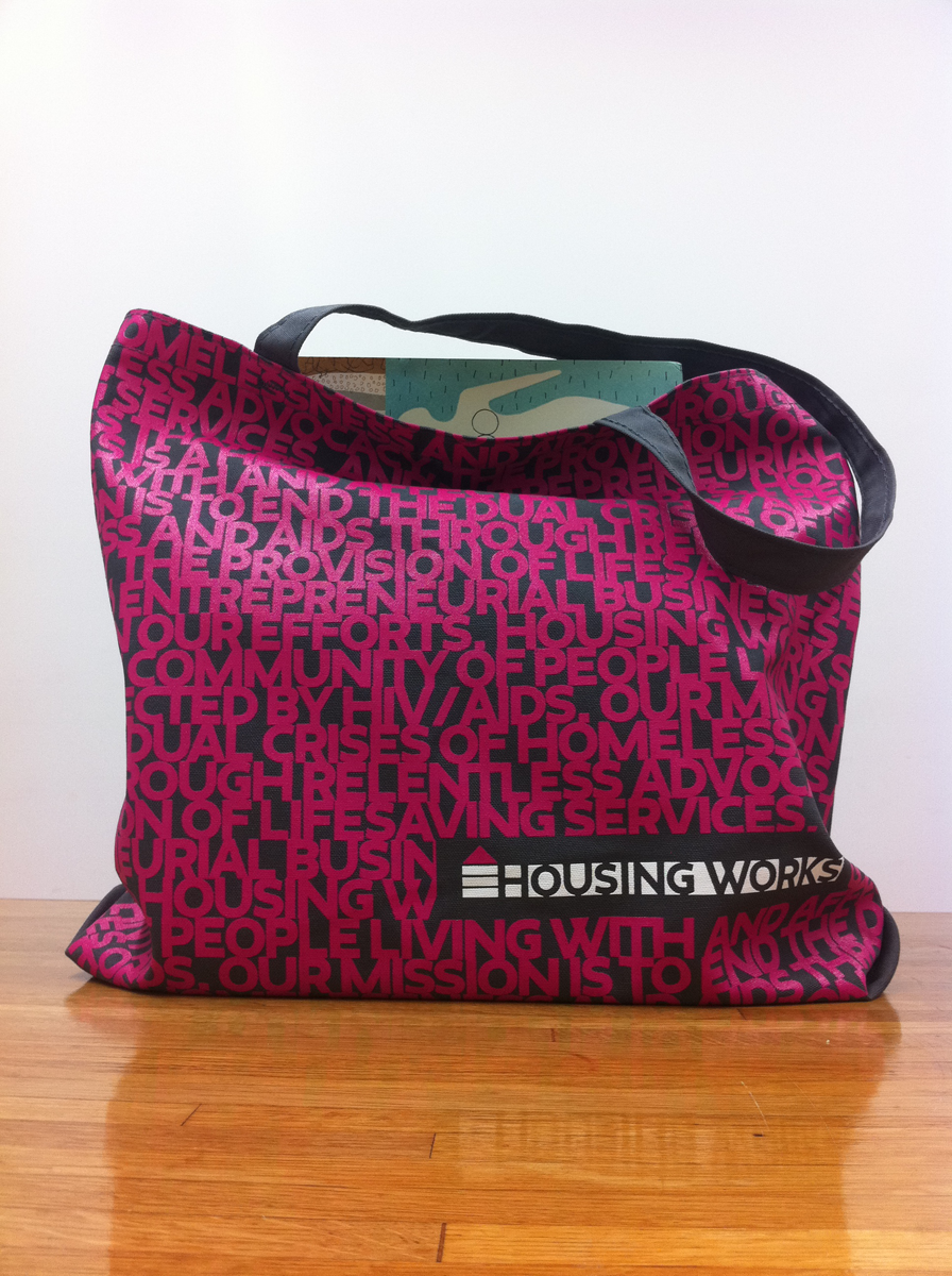 Donor tote bag