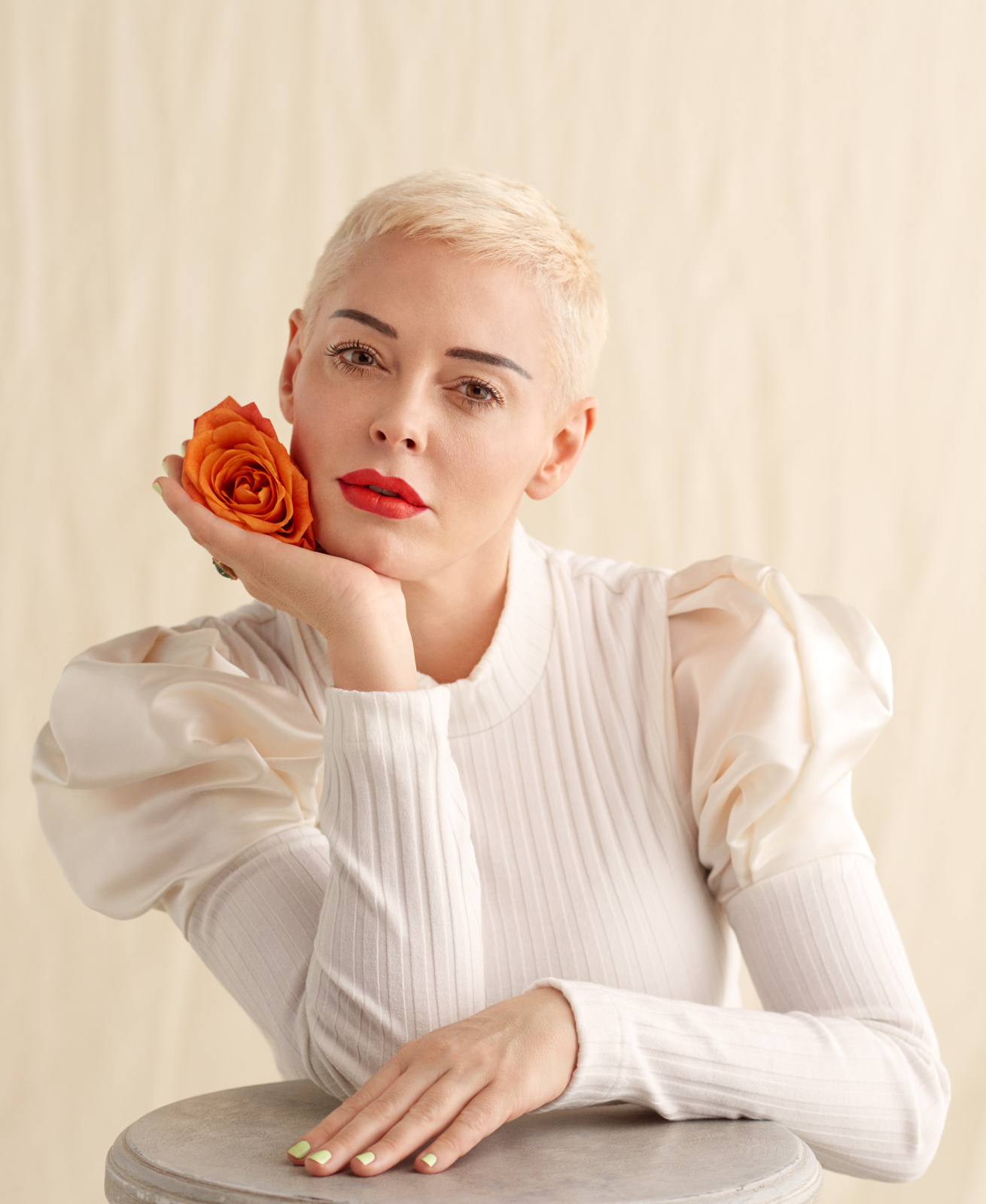 Rose McGowan + Stella Magazine