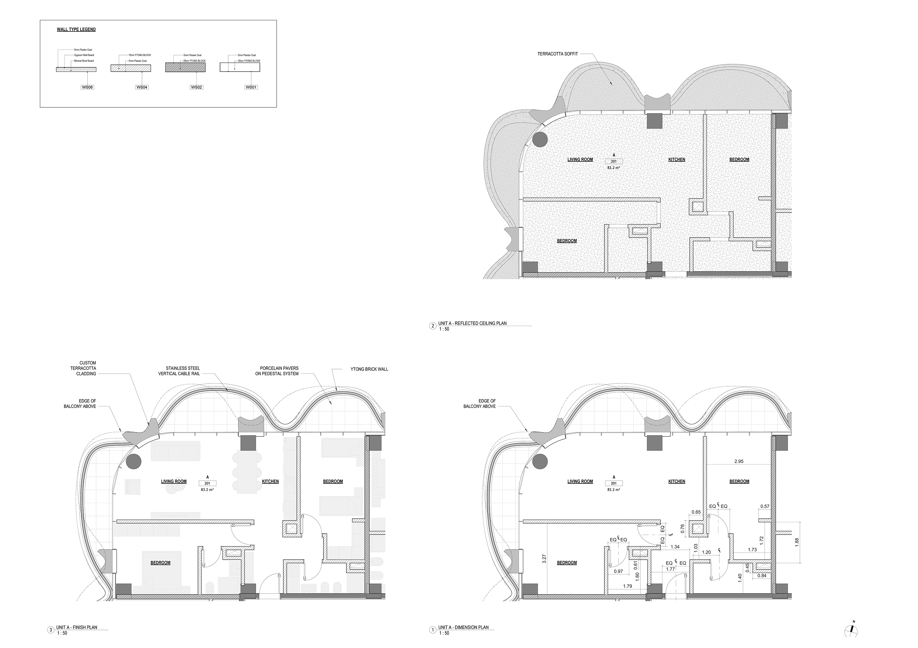 Drawing Unit Enlarged Plan SD