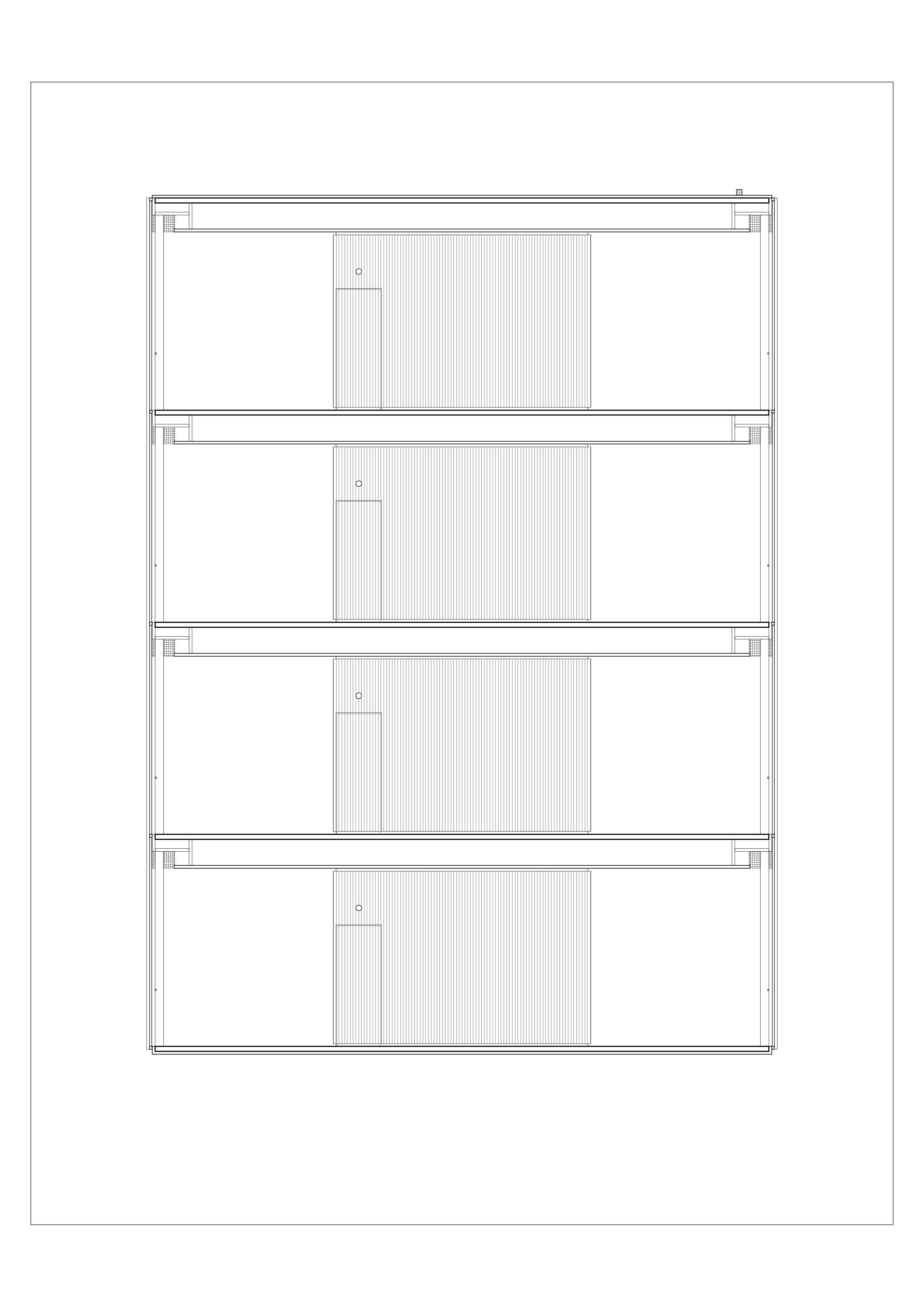 'arquitectura, front section', giclee print on paper, 20x30cm