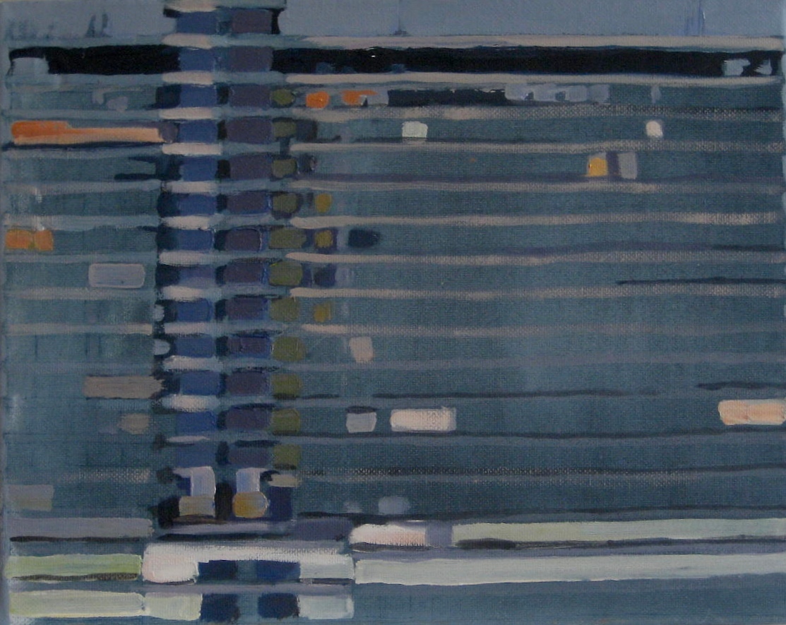 James' Tower No. 1 - 30cm x 24cm - oil on canvas SOLD