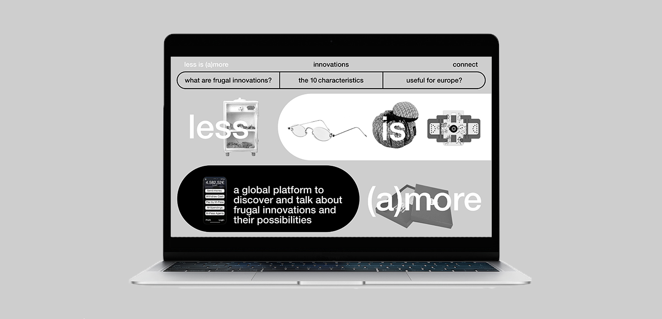 less is (a)more – Web Design