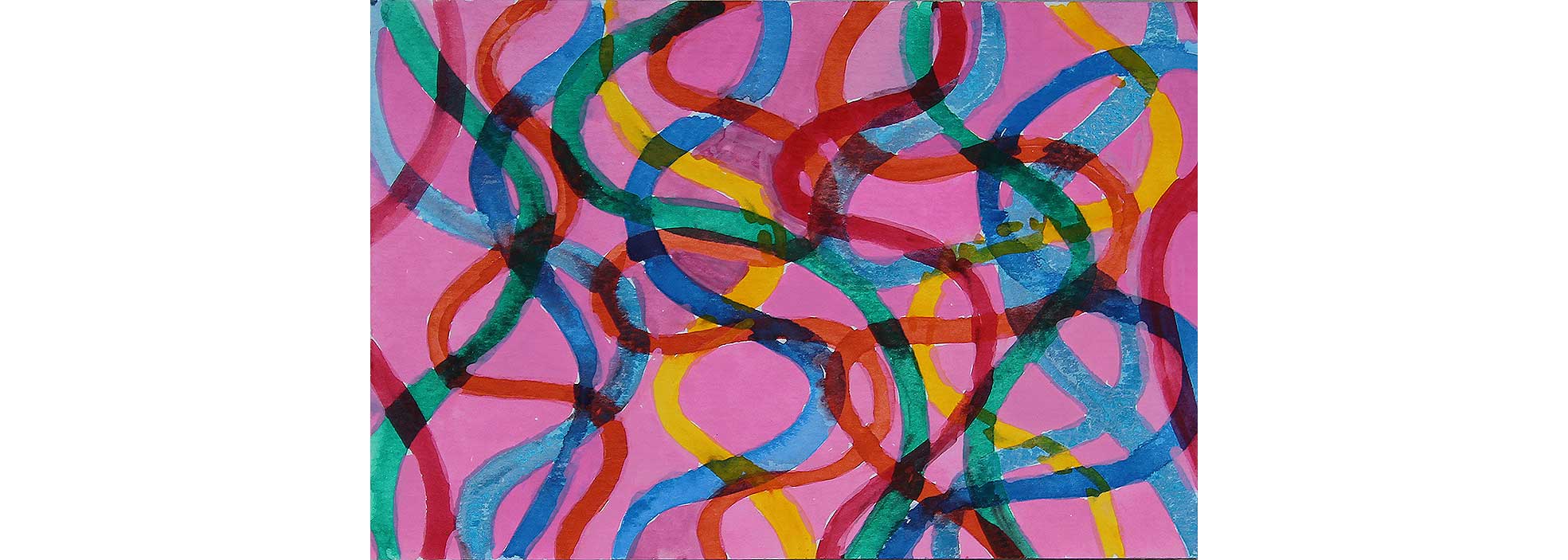 Untitled, 2019. Watercolor on paper, 10,2 x 15,1 cm.