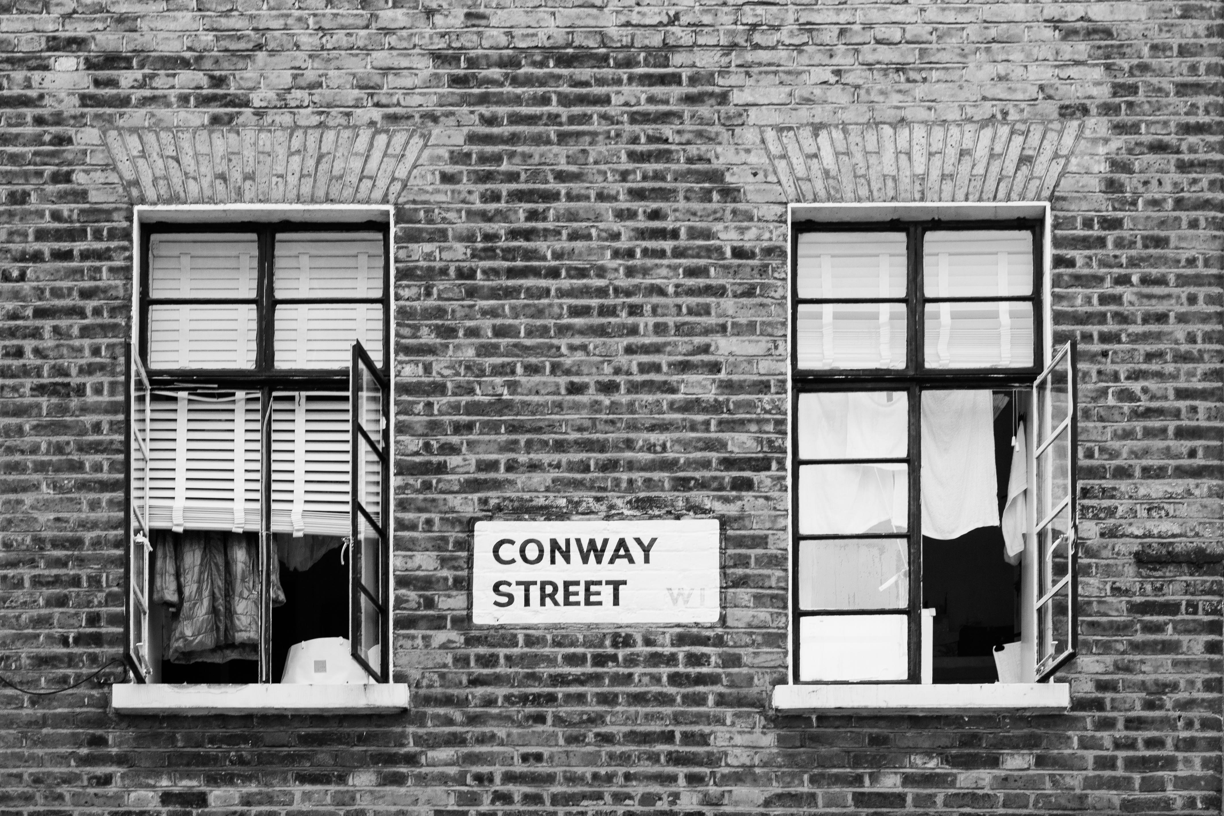 Conway Street, W1. November.
