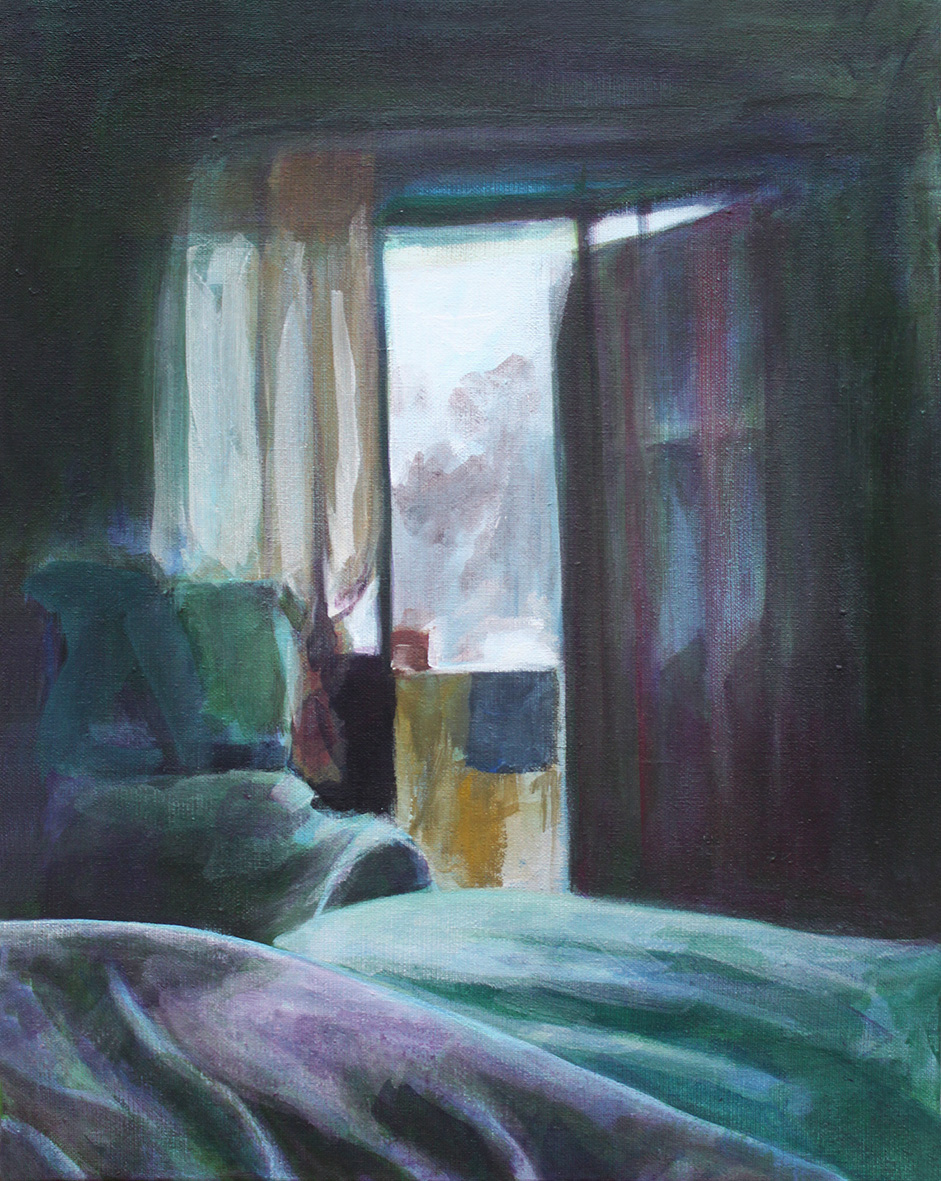 La Clémence II — 50x40 cm (vendu)