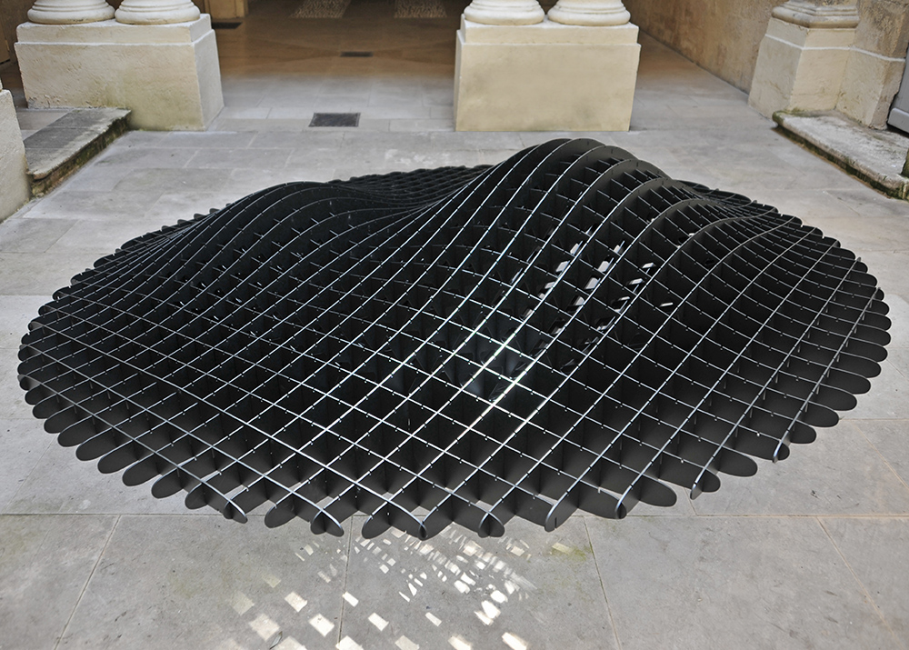 view of the bare abstract landscape