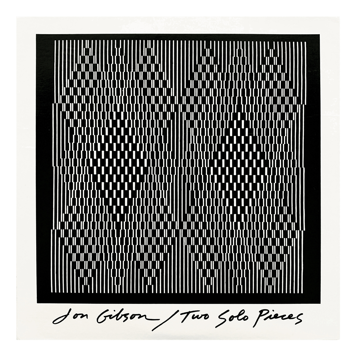 Chatham Square Productions 24 Jon Gibson - Cycles (1973); Untitled (1974) Design: Jon Gibson (artwork)