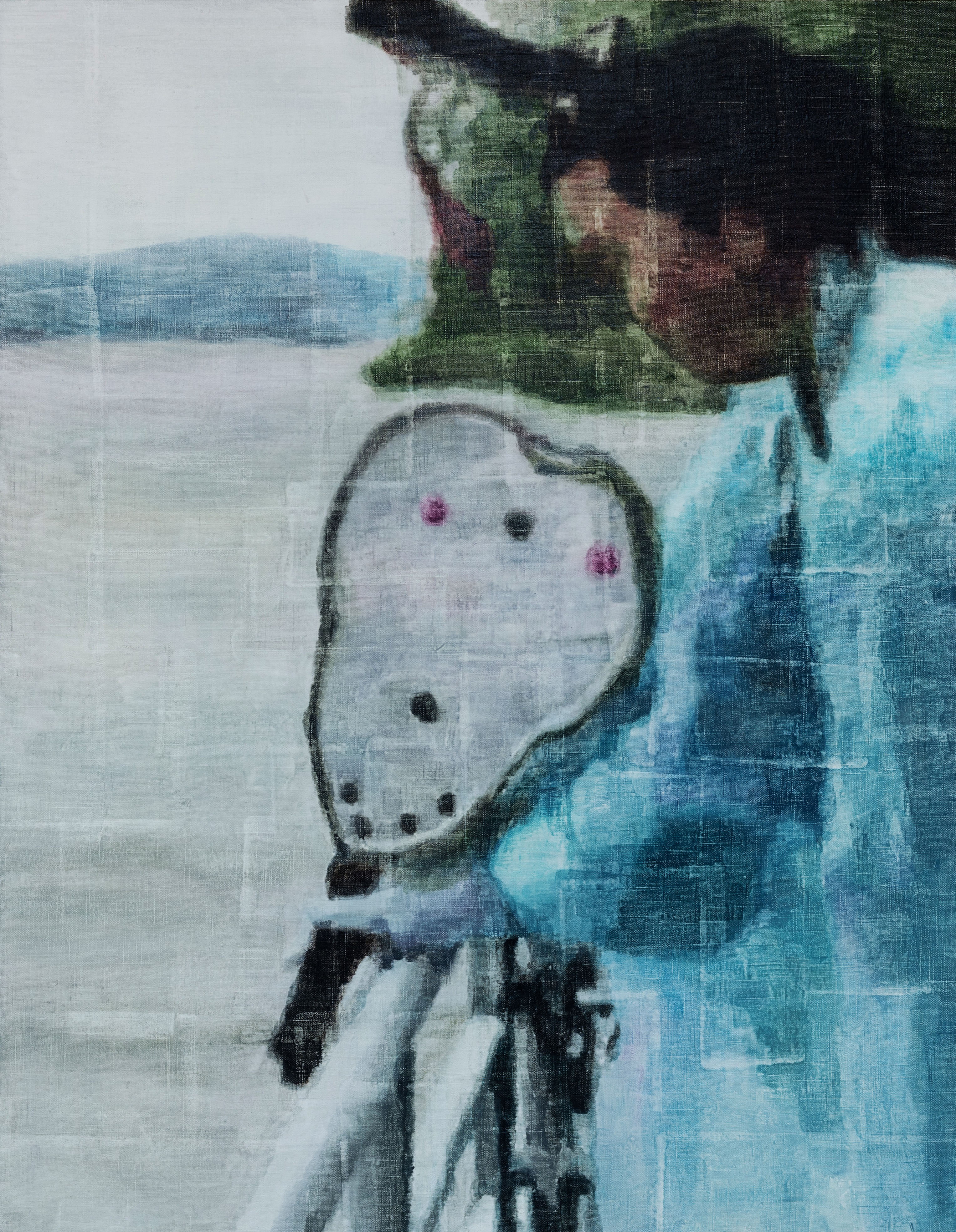 선녀/2018/리넨에 유채/116x91cm