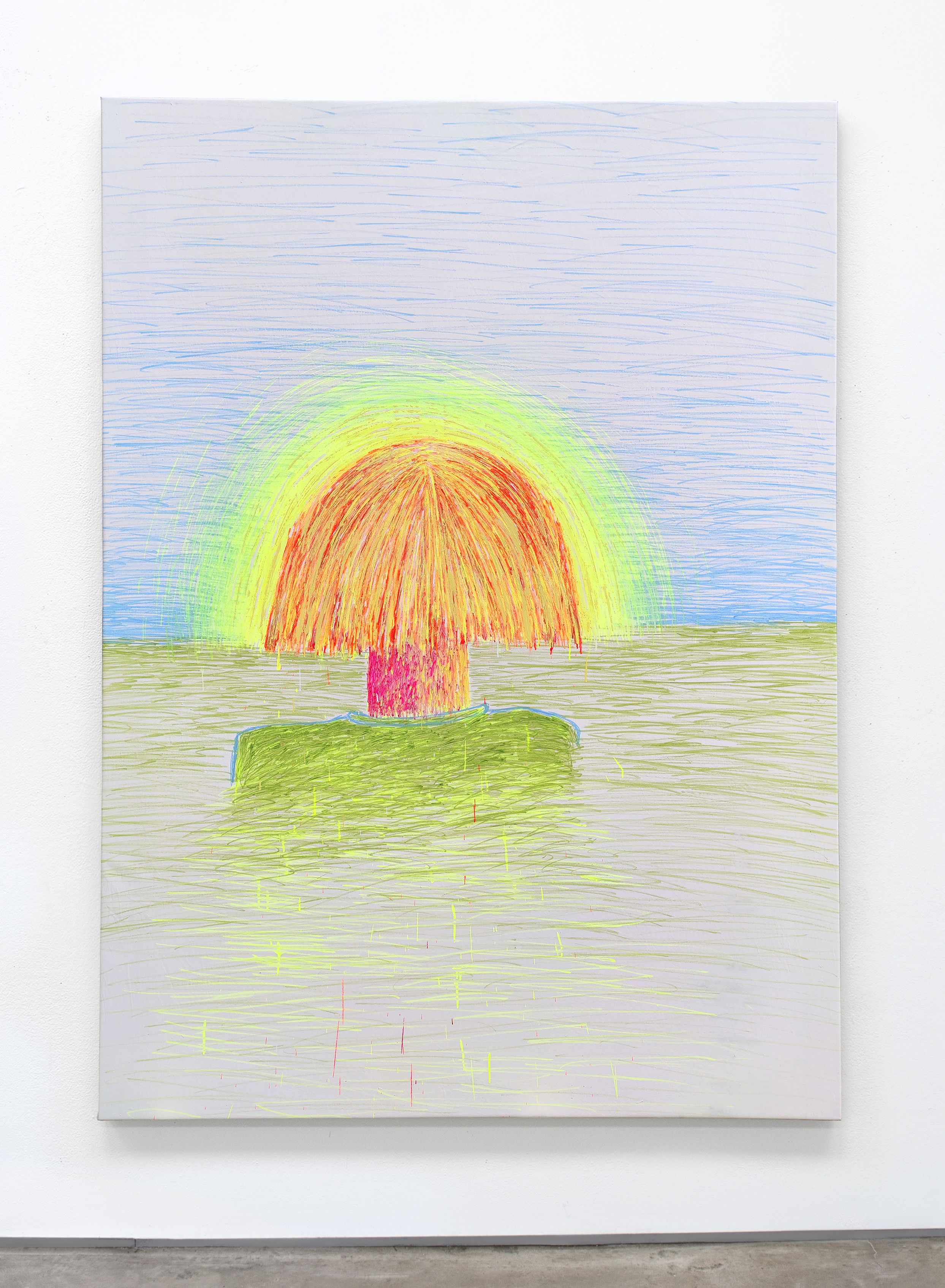 Der Monch am... 2021Oil on canvas210 x 152 cm1/2