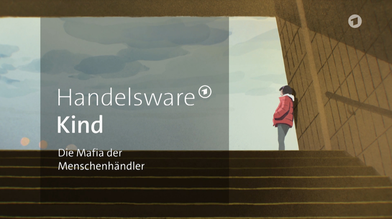 Concept style and backgrounds for TV documentary Handelsware Kind, 2020with/animation by Bitteschön.tv