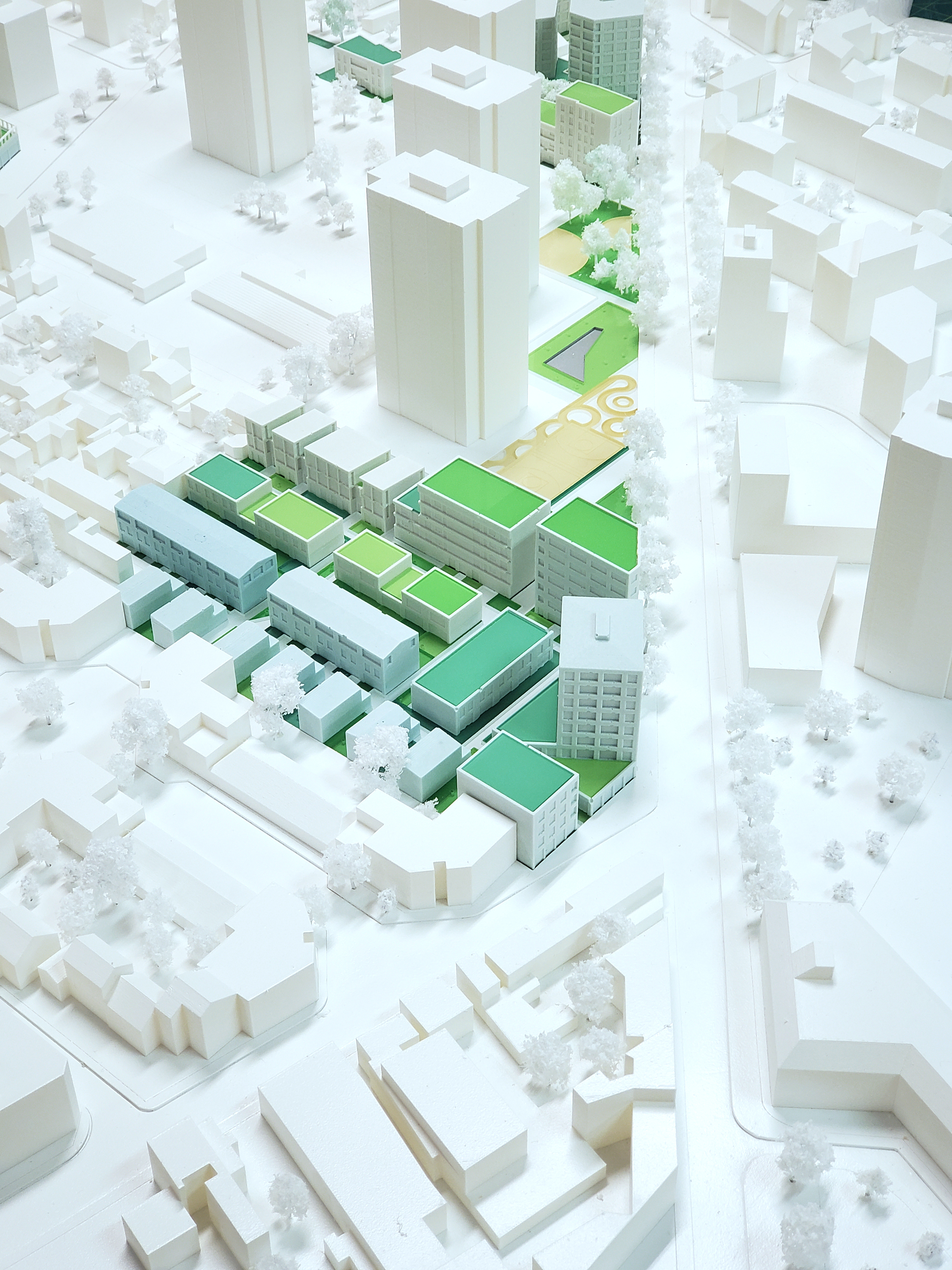 Projet urbain 1:500 — Pantin
