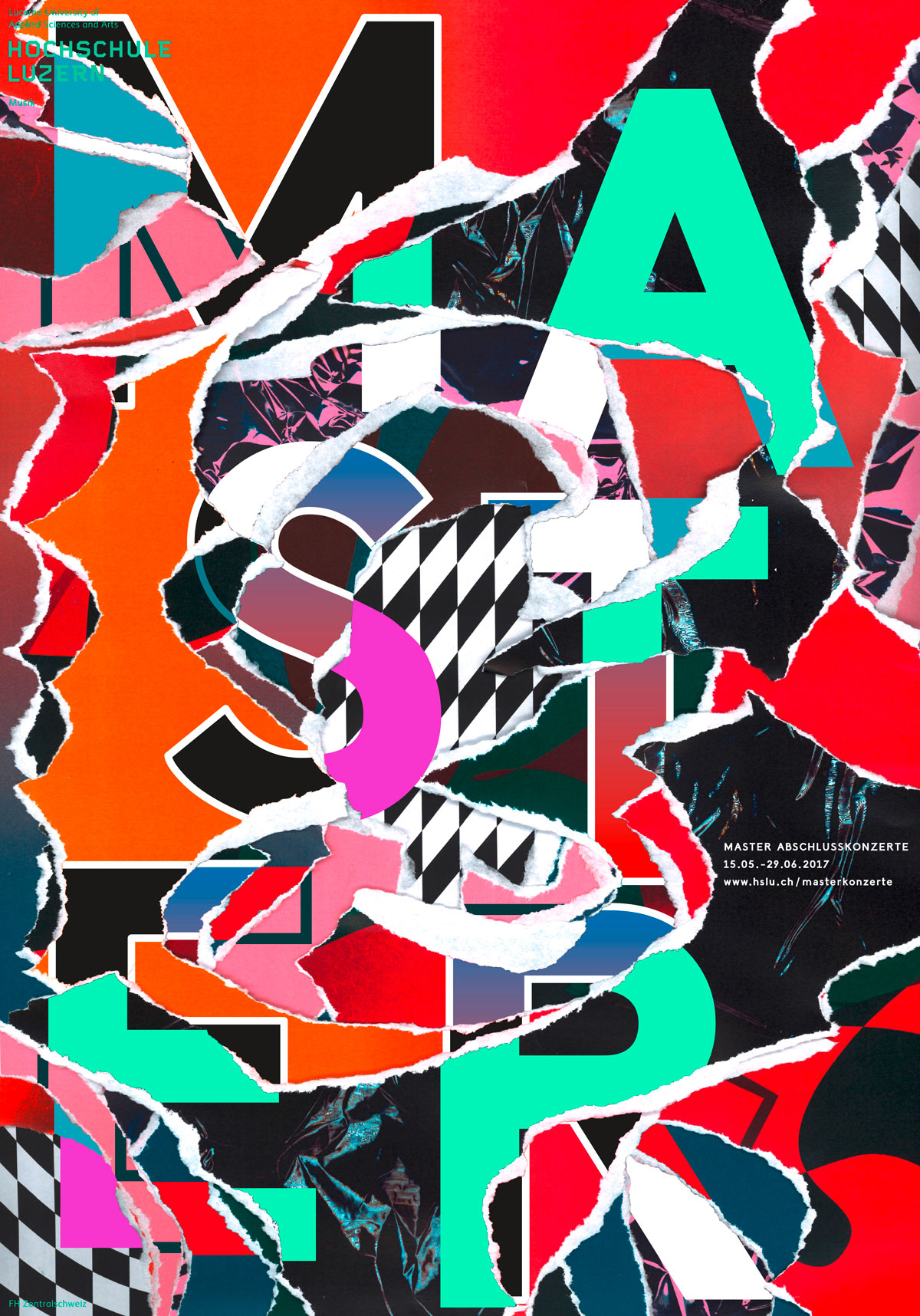 HSLU Master Concert Poster proposal, 2017