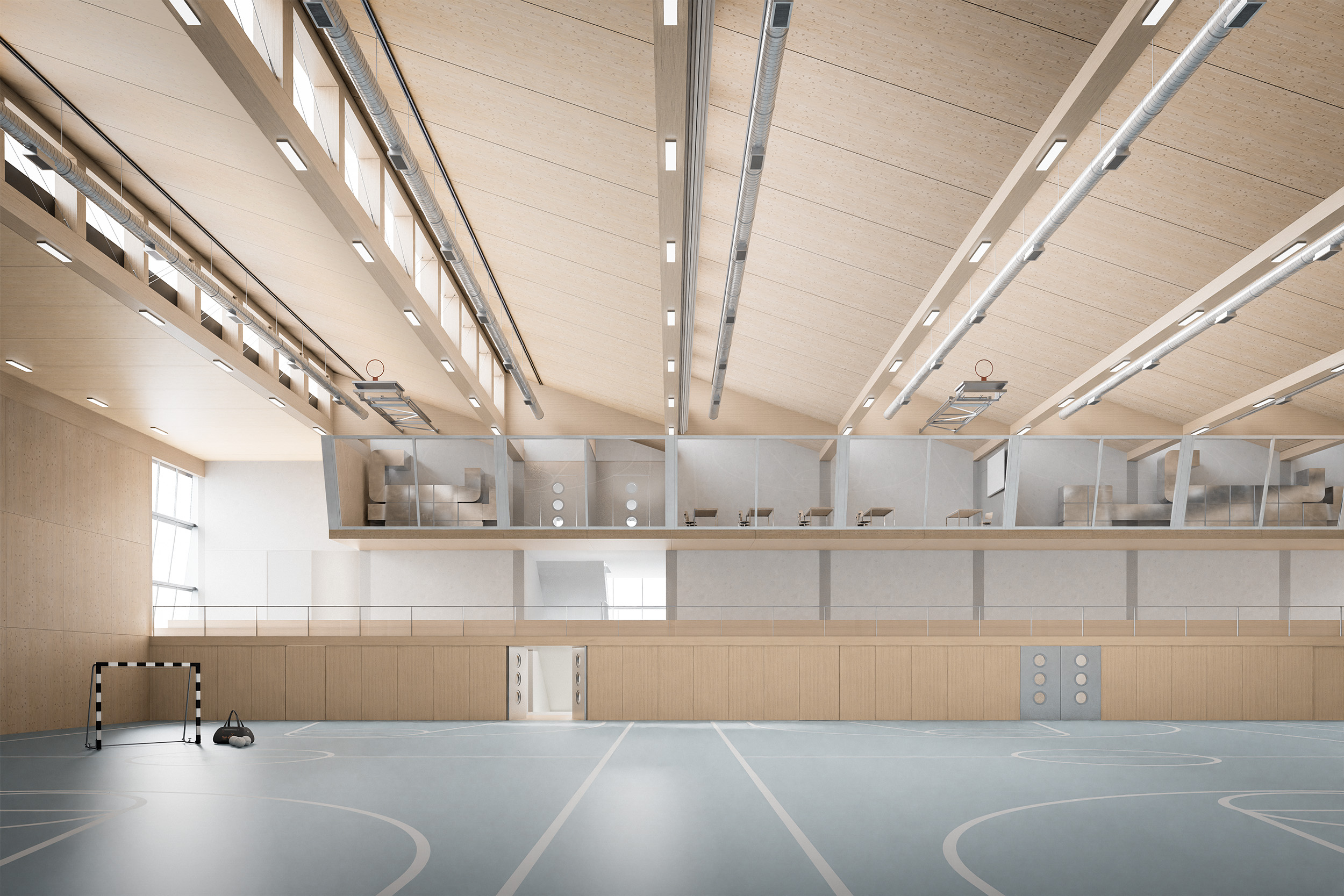 Sportzenturm, Witikon - Wettbewerb / op-arch