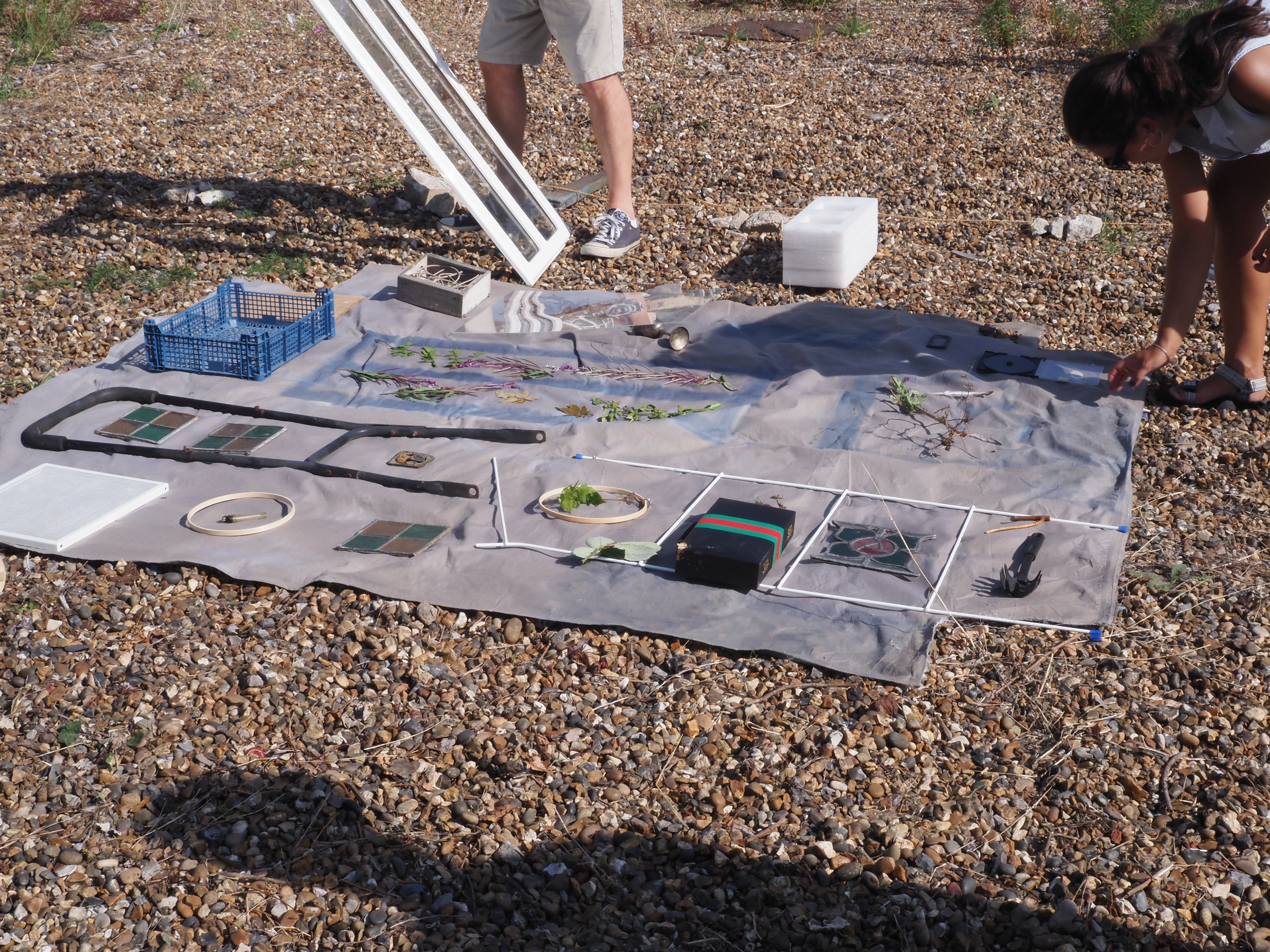 Cyanotype Workshop, Business is Driven By Quarterly Results, 2023. Desire Paths Commission, Turf Projects. 