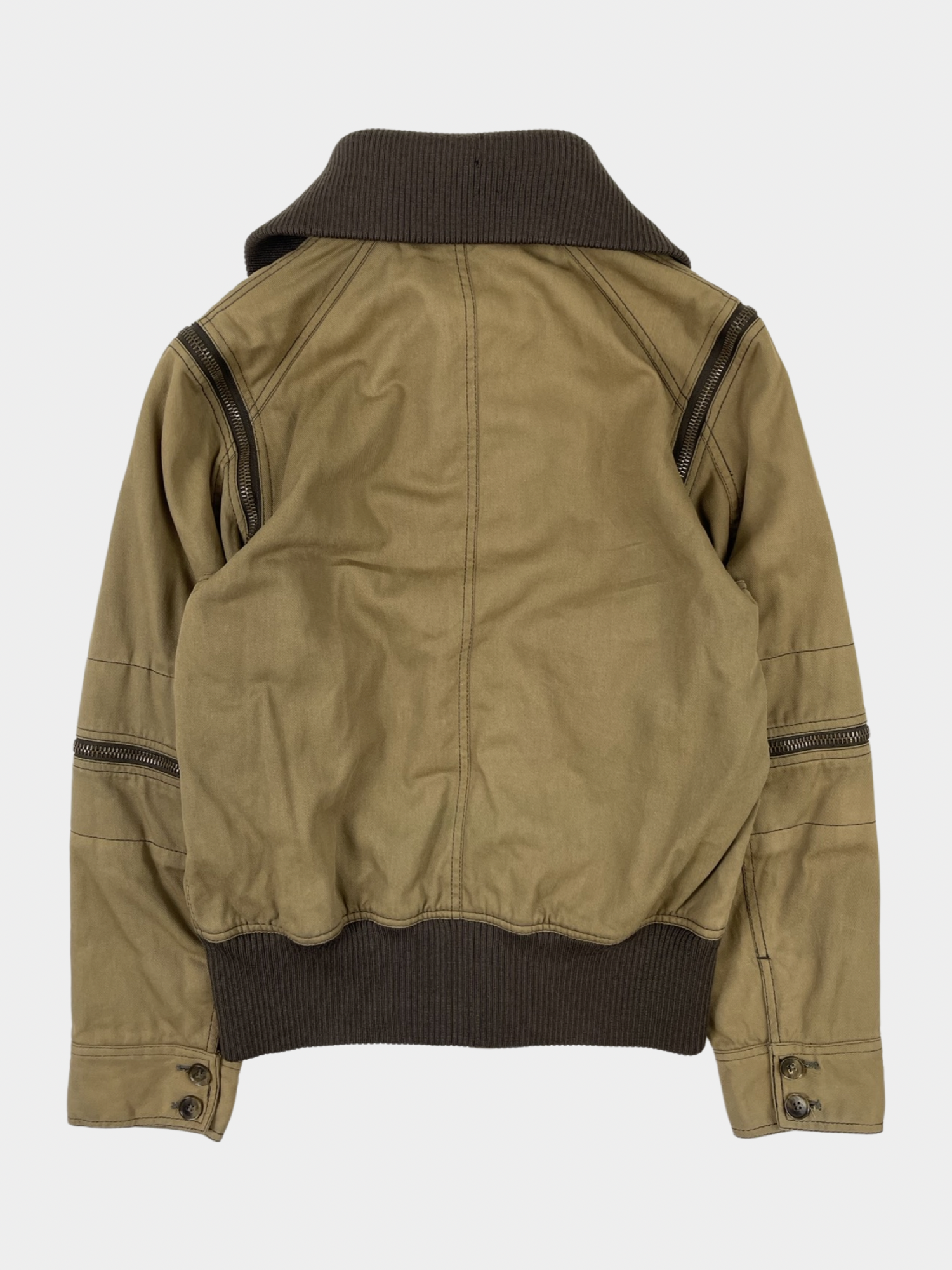 DOLCE GABBANA Military Zip Jacket - ARCHIVED