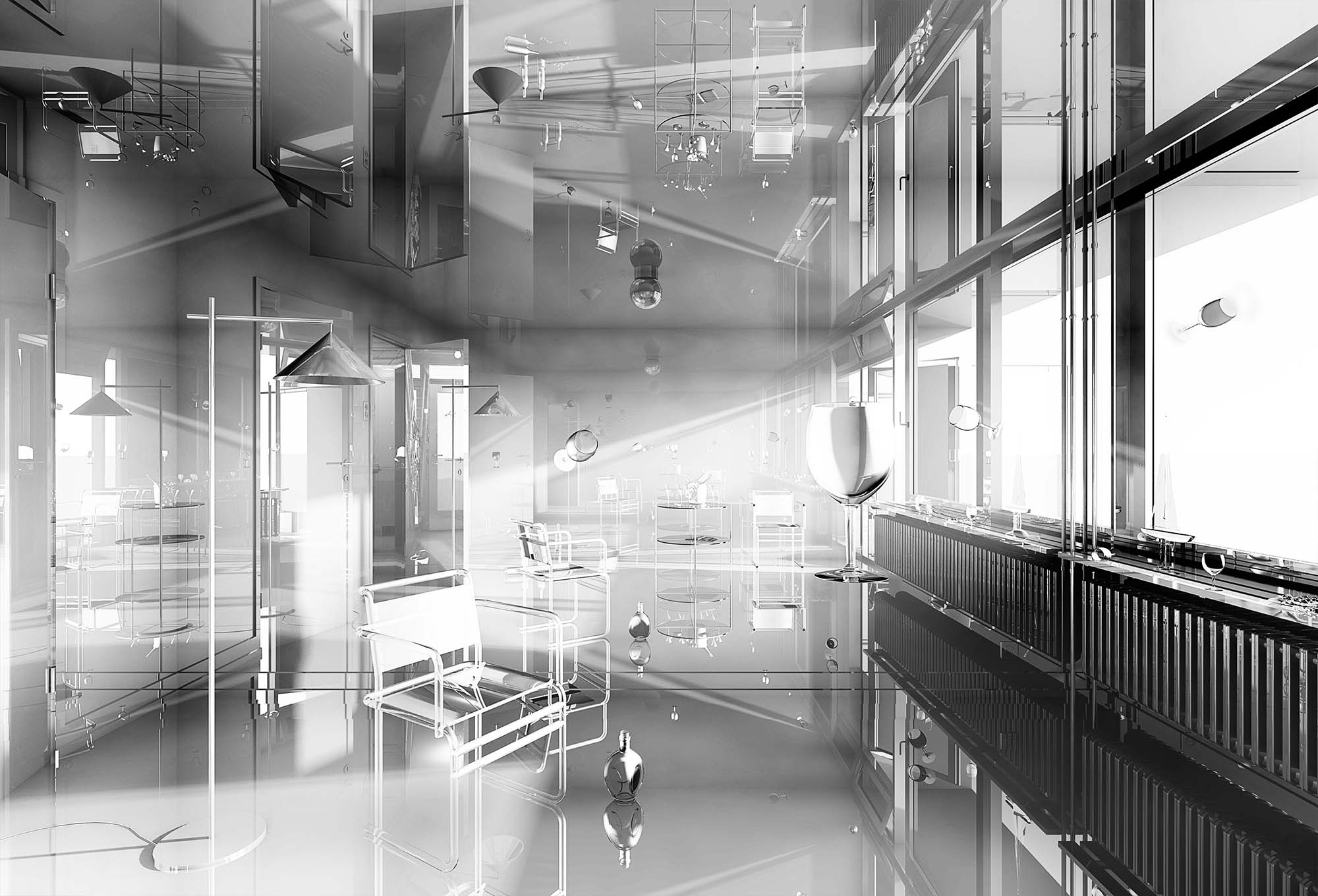 Ästhetisches Dispositiv, digital space