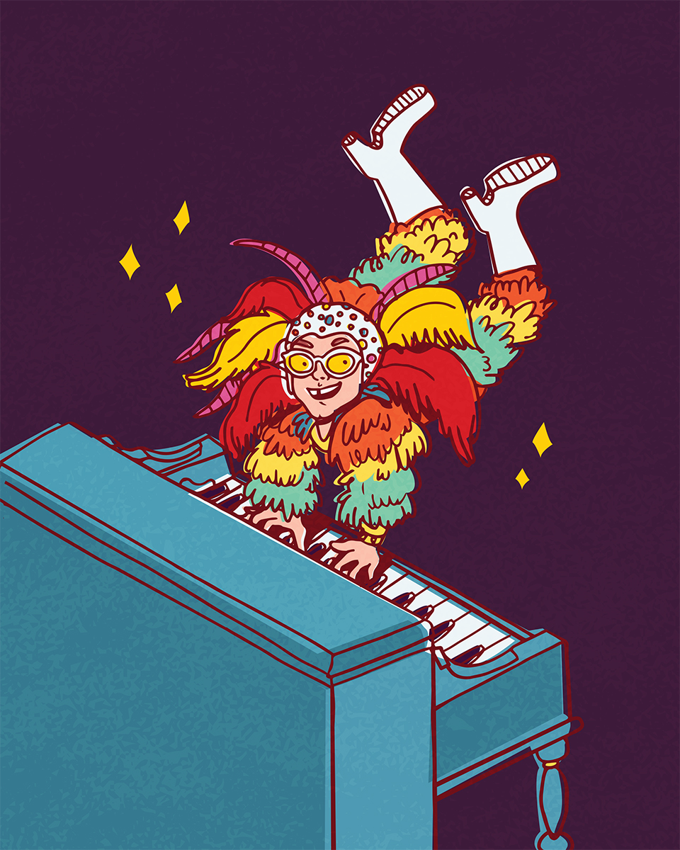 "elton john" | for those about to rock: a kid’s guide to 50 music legends | 2019