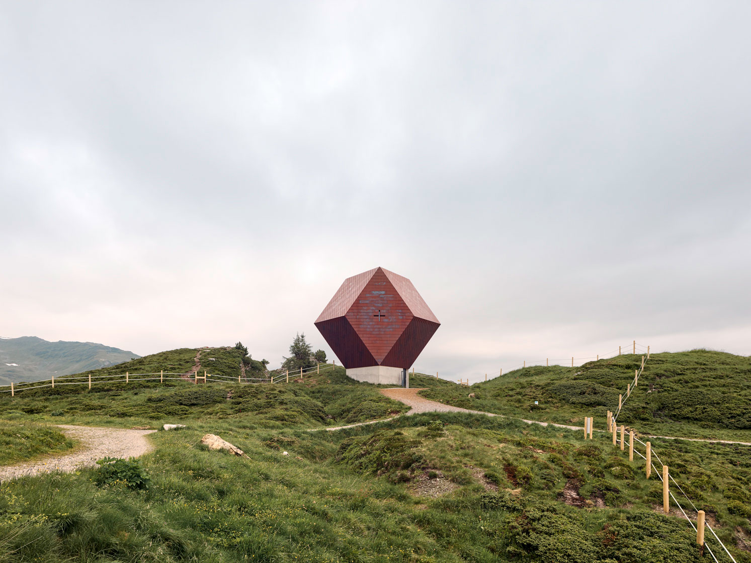 GRANATKAPELLE - MARIO BOTTA - PENKENJOCH, AUSTRIA