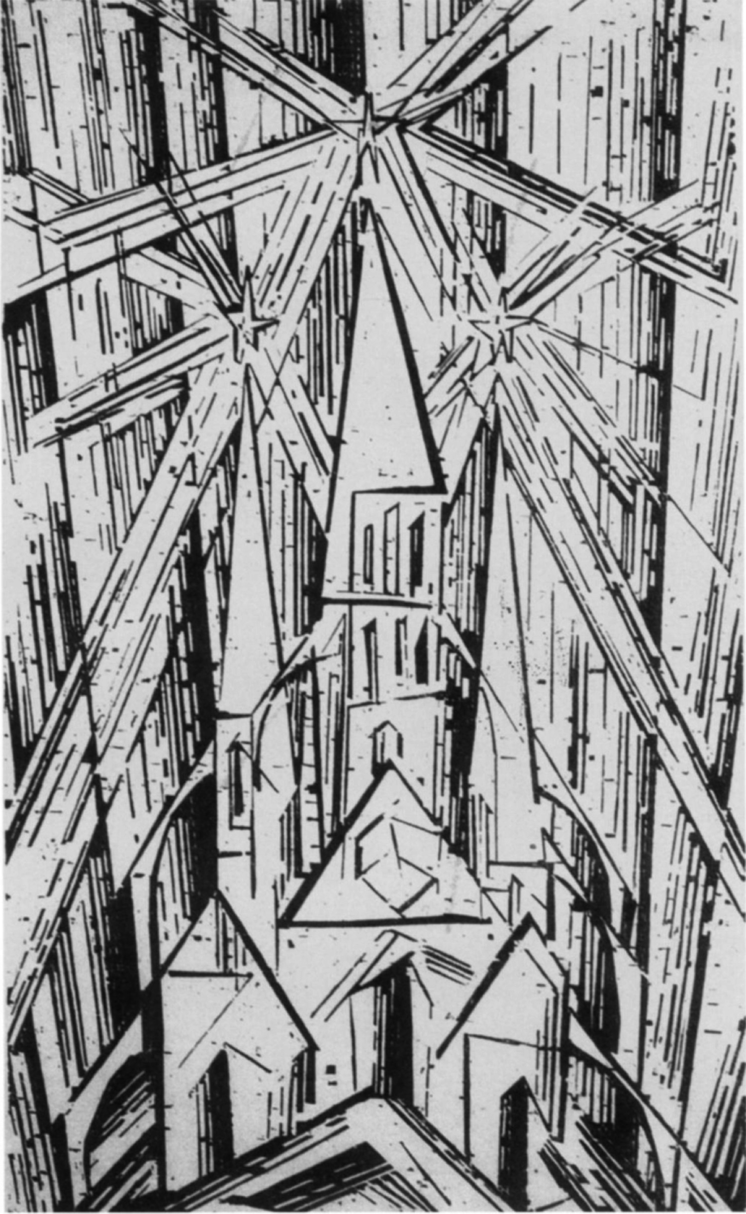 Cathedral, Lyonel Feininger