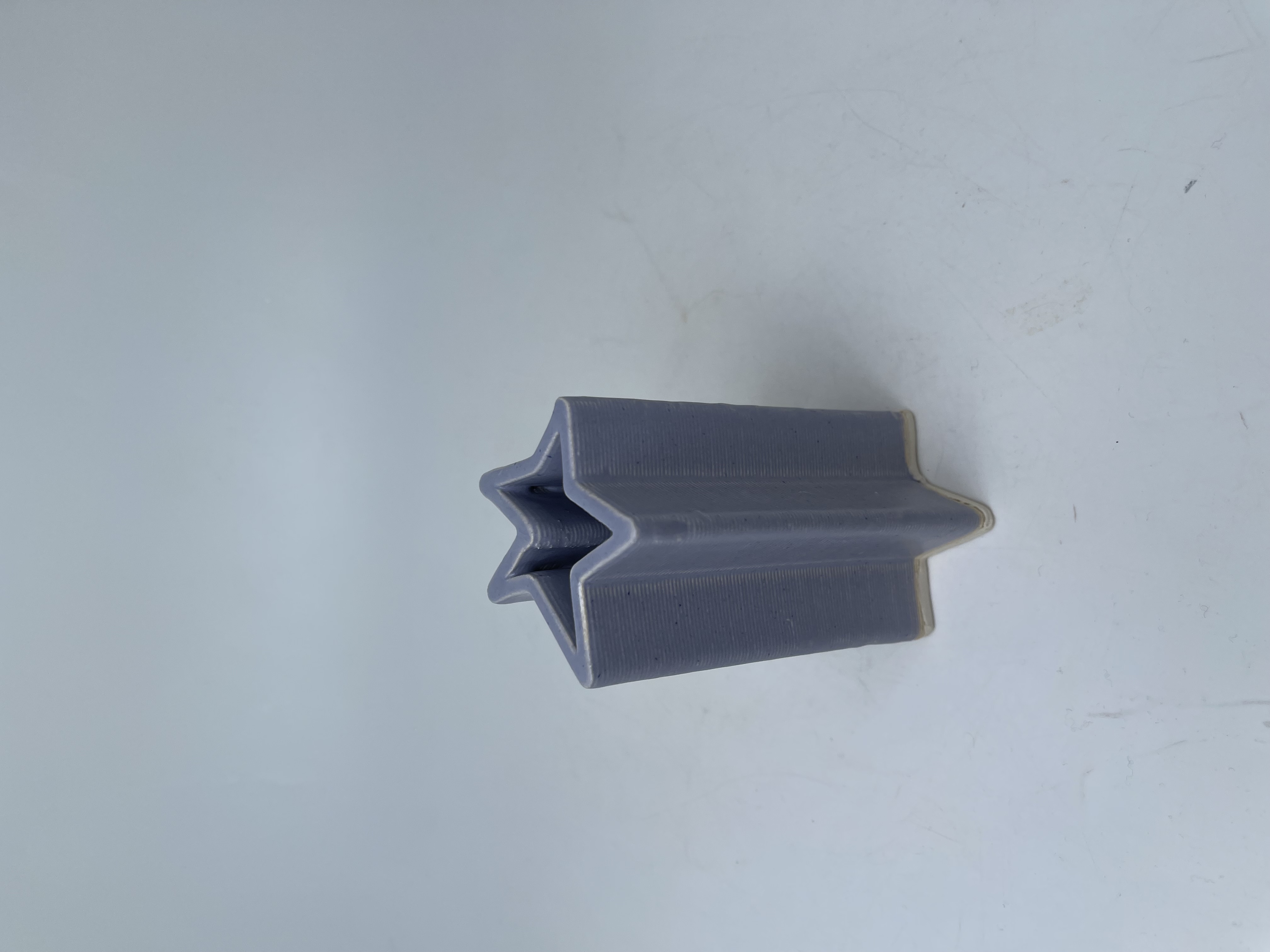 3D Printed Ceramic Star Vase, 2023